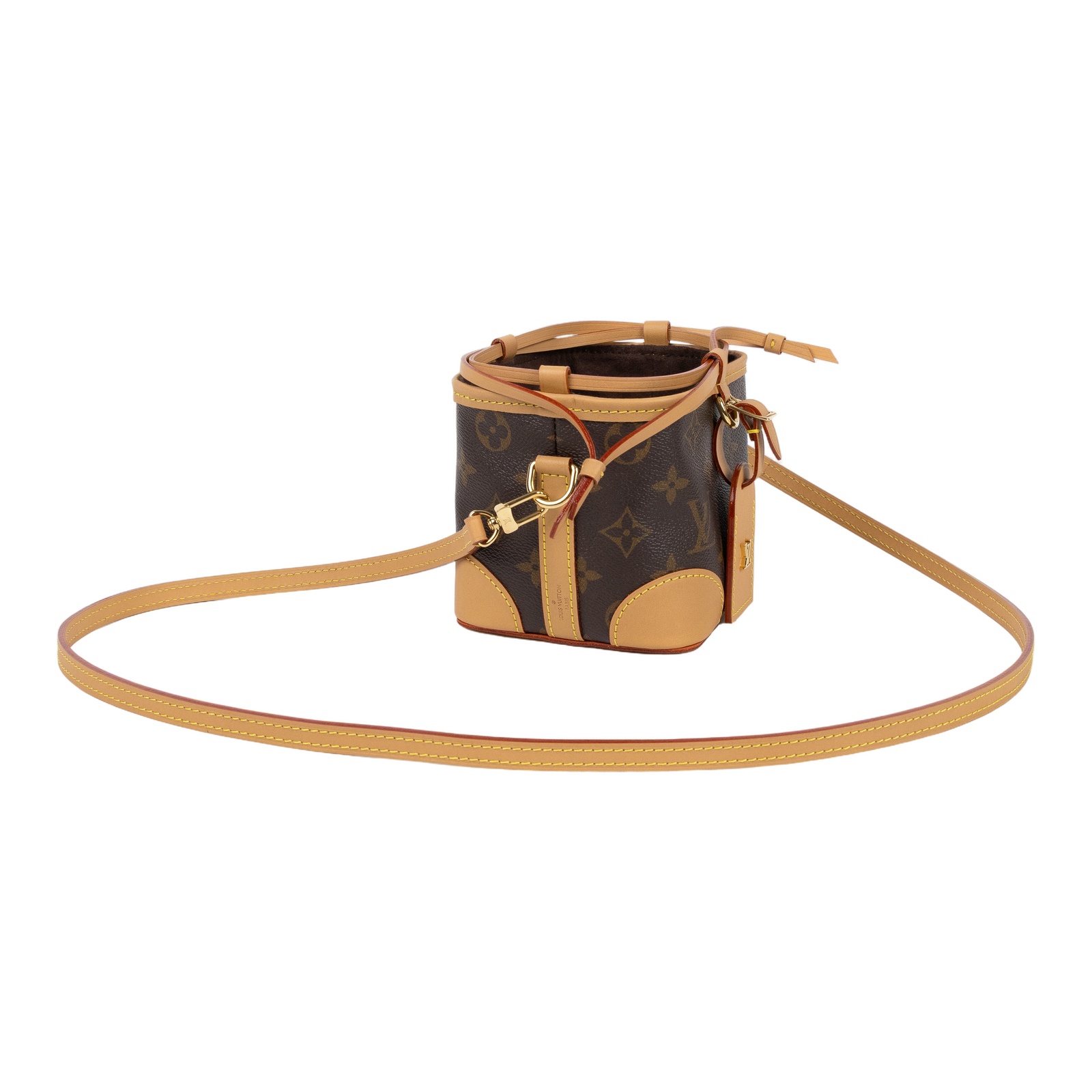 路易威登 LOUIS VUITTON Noé Purse 束口水桶包 M57099 原花迷你小水桶 原廠盒子/防塵袋/背帶/吊牌