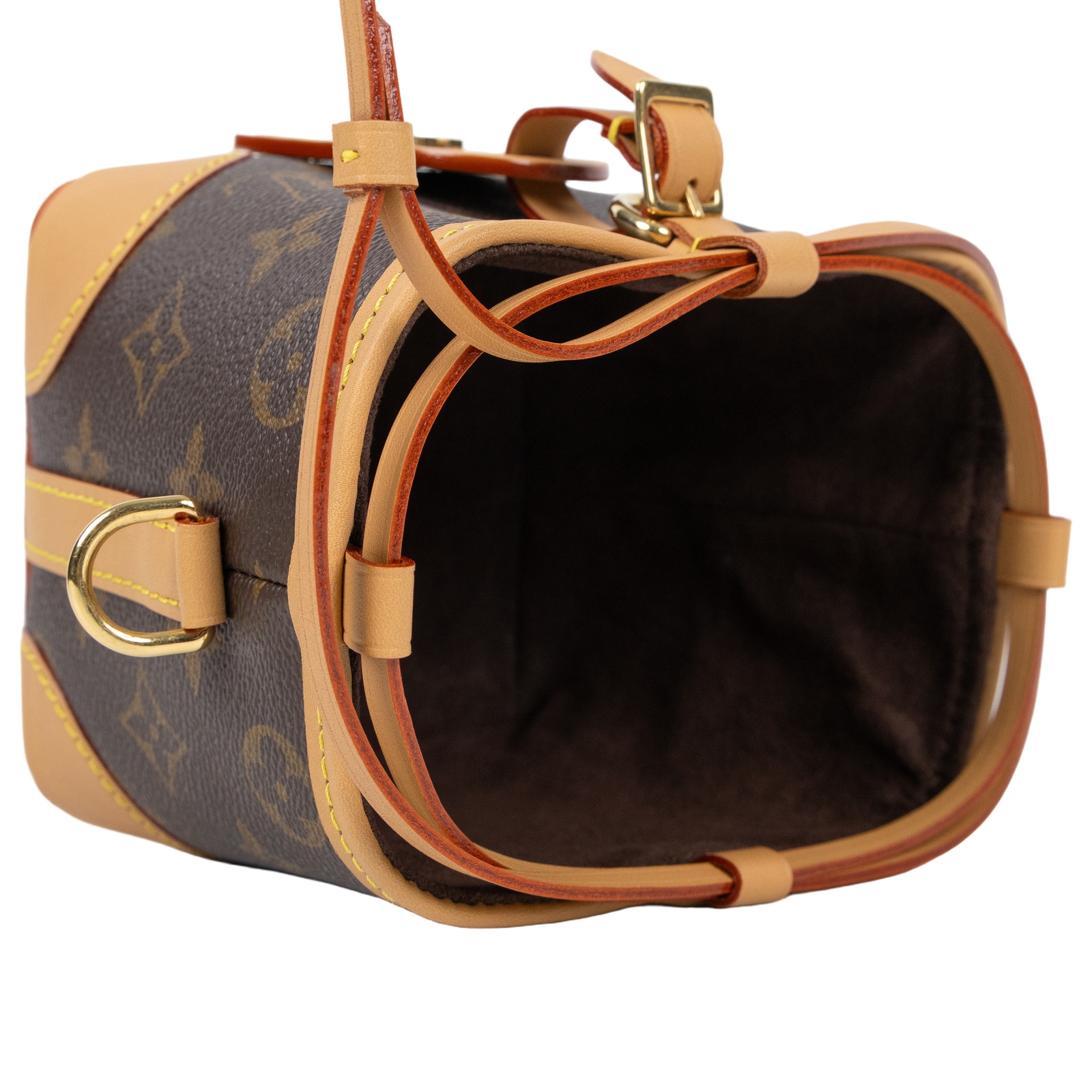 路易威登 LOUIS VUITTON Noé Purse 束口水桶包 M57099 原花迷你小水桶 原廠盒子/防塵袋/背帶/吊牌