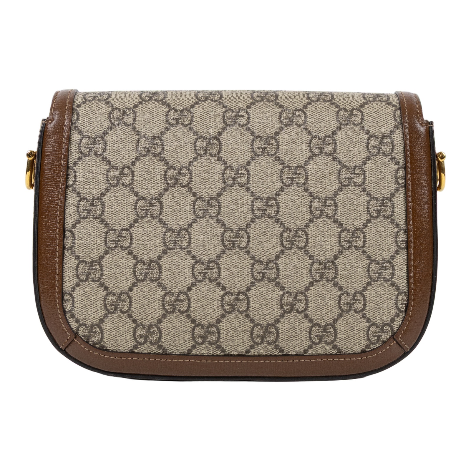 古馳 GUCCI Horsebit 1955 迷你 馬鞍包 658574 HUHHG 棕1955 MINI 原廠盒子/防塵袋/背帶2