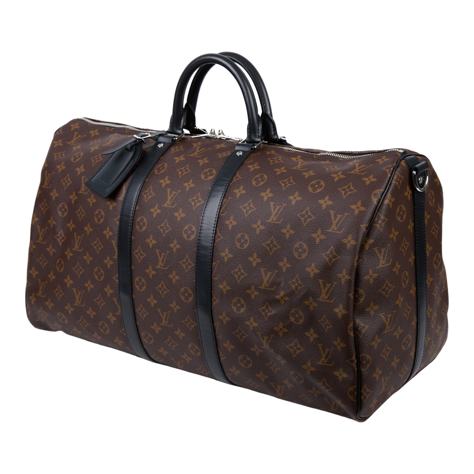 路易威登 LOUIS VUITTON Keepall Bandoulière 55 波士頓包 旅行袋 M56714 晶片款  原廠盒子/防塵袋/背帶/吊牌/鎖組/購買證明(晶片消磁)