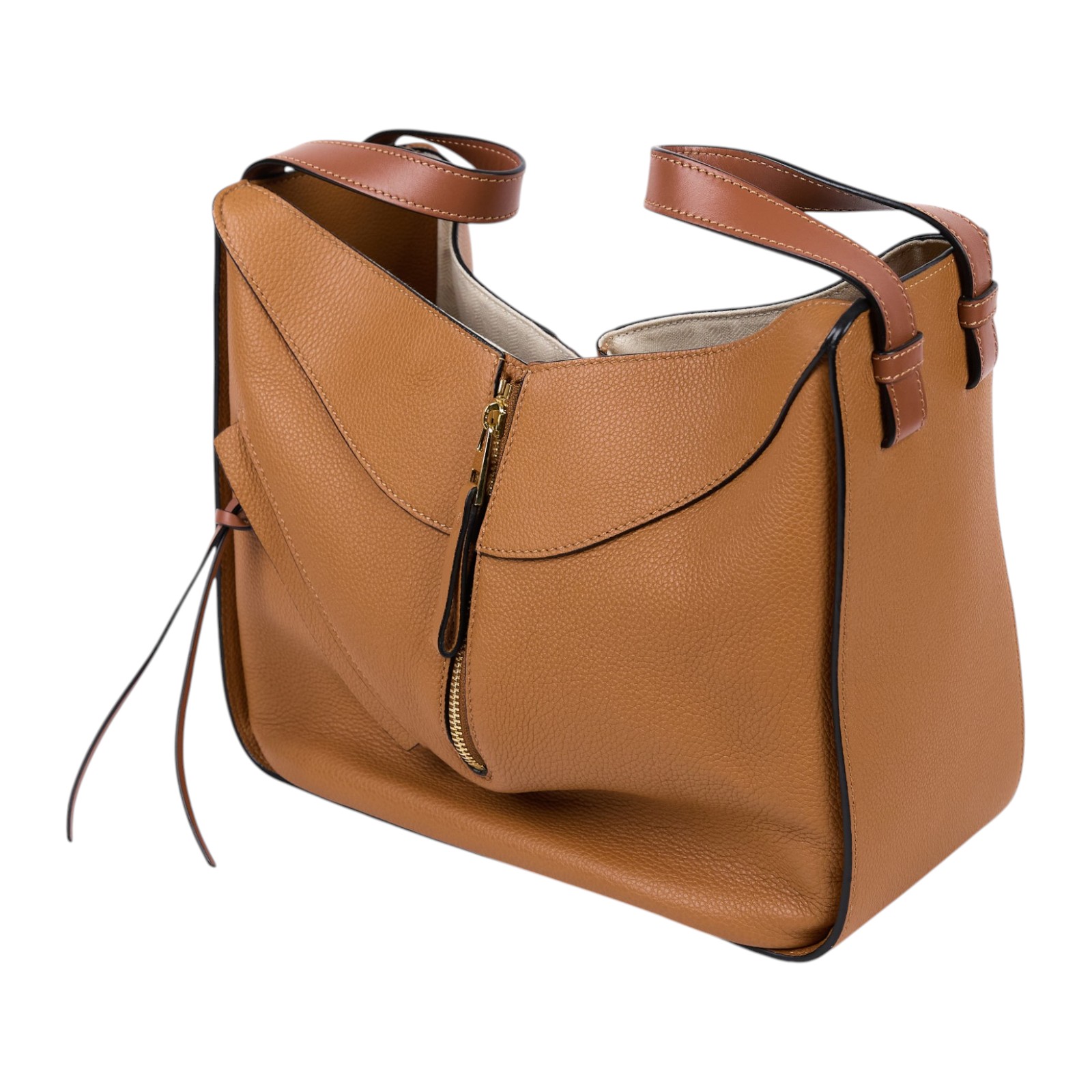 羅意威 LOEWE Hammock 手提包 中型 經典小牛皮   焦糖HAMMOCK Medium 防塵袋/背帶