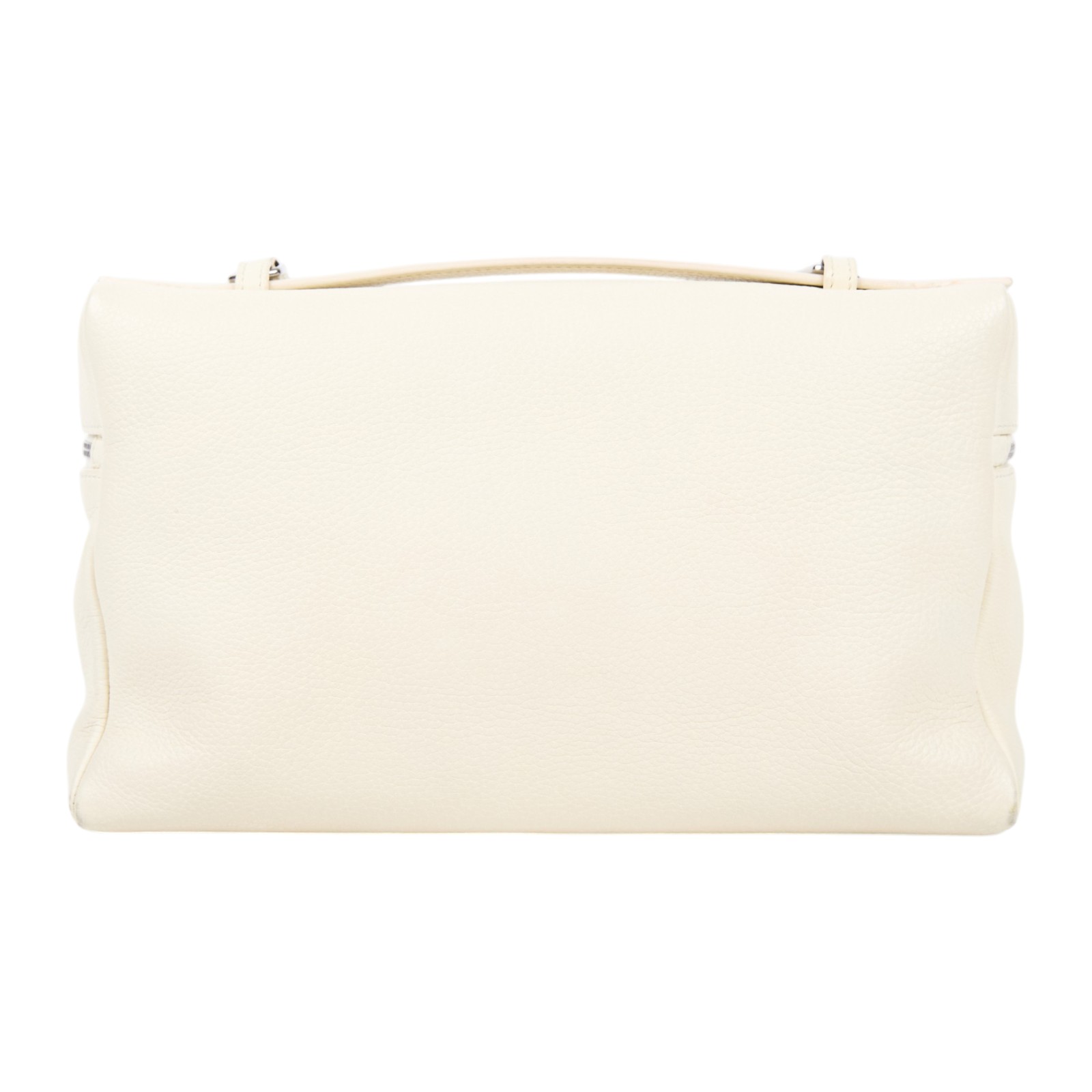 諾悠翩雅 LORO PIANA Extra Pocket L27 手提肩背包 FAN4043 白牛皮L27包 原廠盒子/防塵袋/收據/背帶