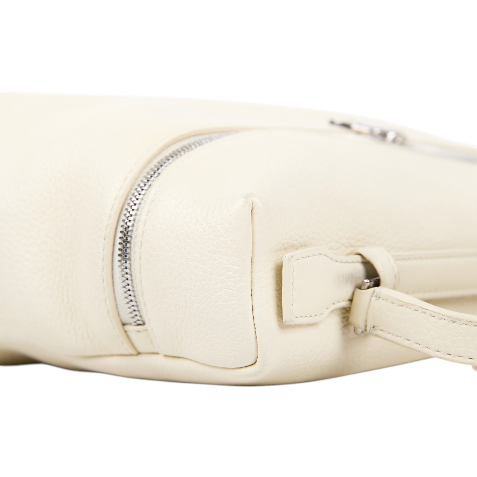諾悠翩雅 LORO PIANA Extra Pocket L27 手提肩背包 FAN4043 白牛皮L27包 原廠盒子/防塵袋/收據/背帶