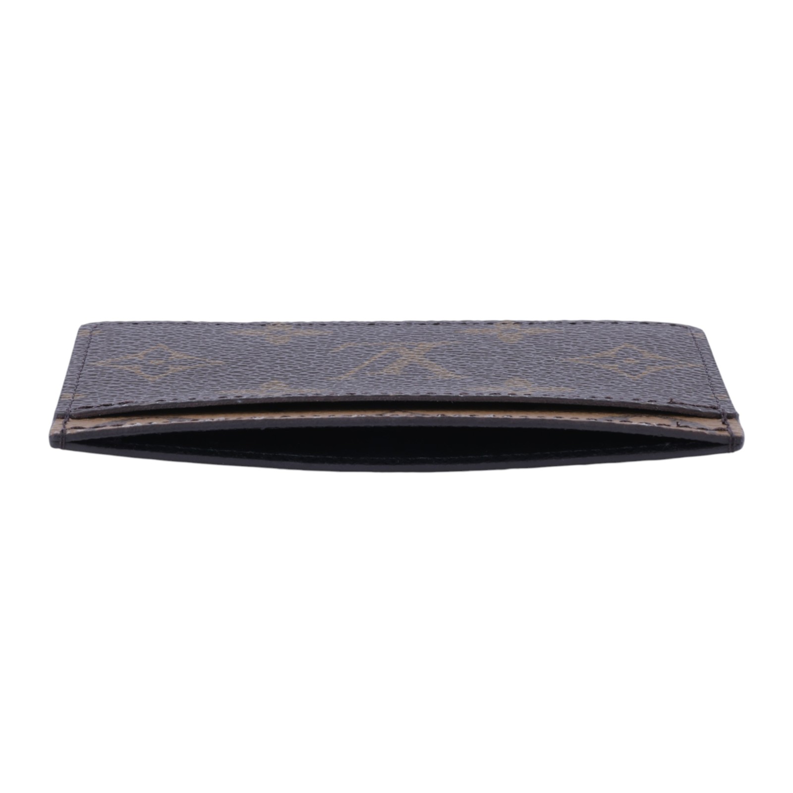 路易威登 LOUIS VUITTON 卡片套 卡夾 Monogram帆布 M69161 晶片款 原花雙色卡夾 原廠盒子/防塵袋