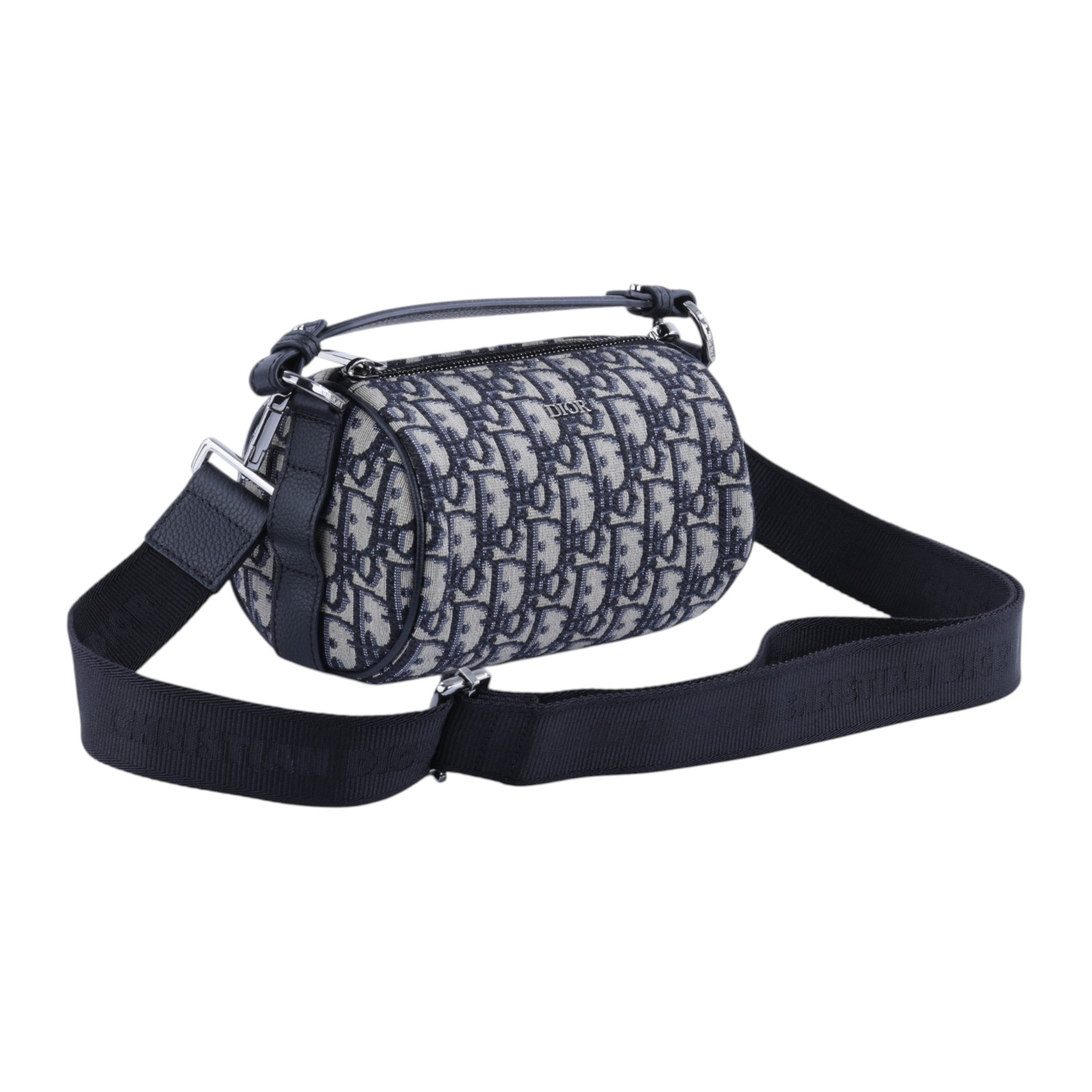 迪奧 CHRISTIAN DIOR Mini Roller Bag 斜背包滾筒包 1ESPO219YKY  原廠盒子/防塵袋/背帶2/保證卡