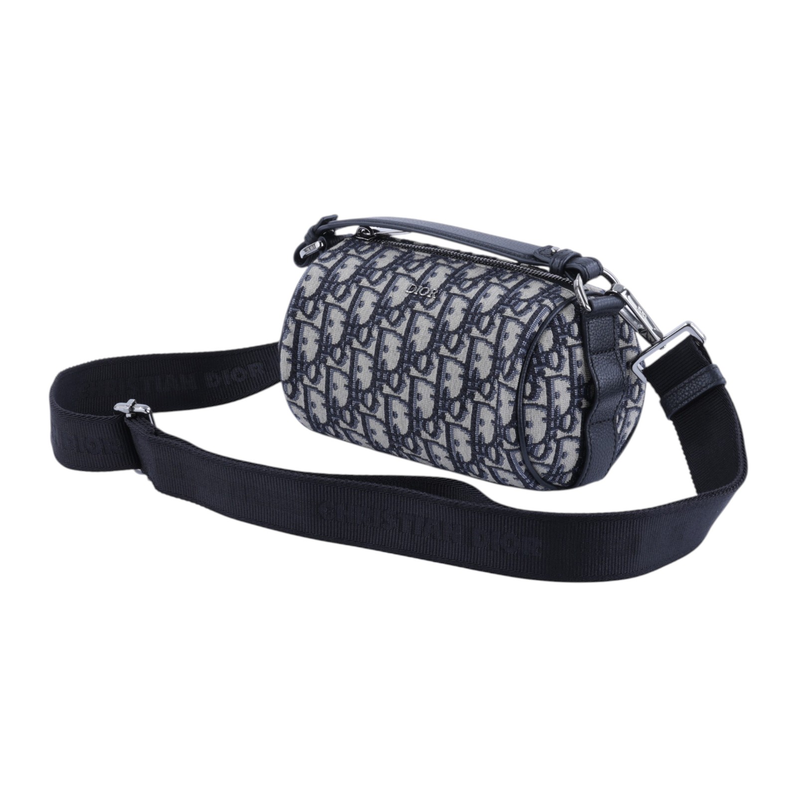 迪奧 CHRISTIAN DIOR Mini Roller Bag 斜背包滾筒包 1ESPO219YKY  原廠盒子/防塵袋/背帶2/保證卡