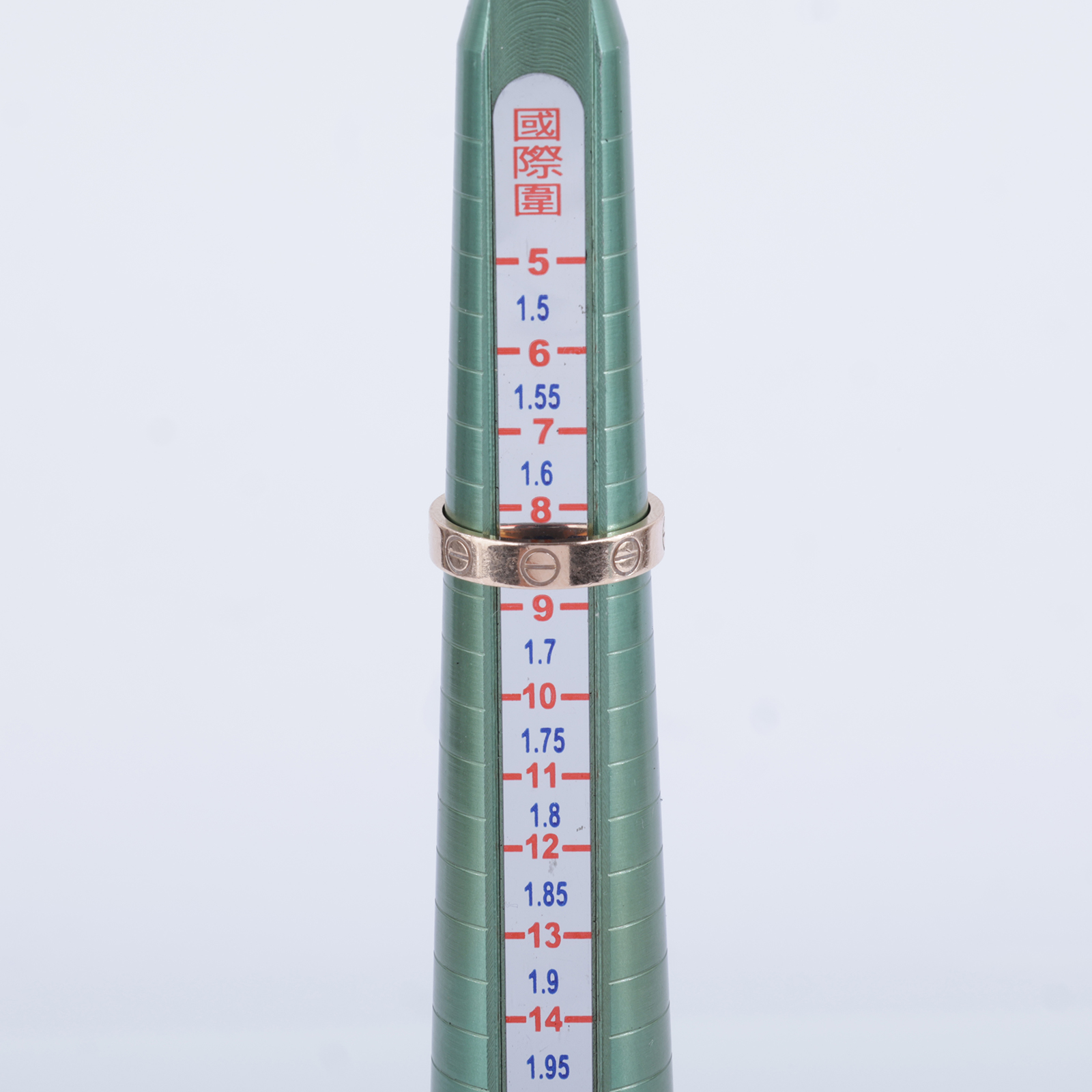 卡地亞 CARTIER Love 戒指 小型款 B4085248 18KRG LOVE戒指 窄版#48 原廠盒子/保證卡/購買證明