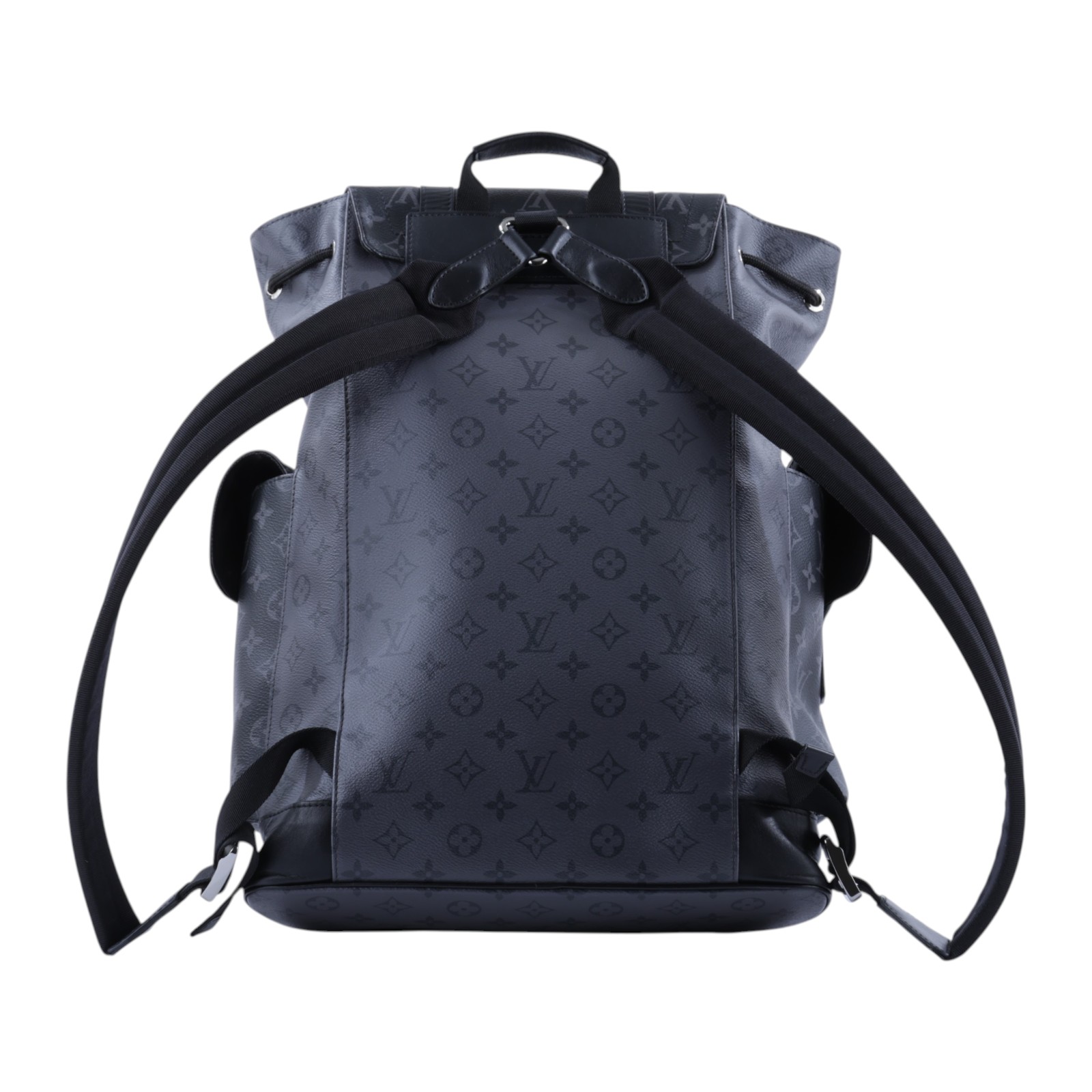路易威登 LOUIS VUITTON Christopher MM 後背包 M45419 晶片款 黑原花Christopher MM 後背包 無附屬品