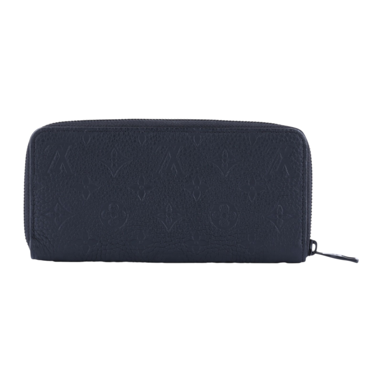 路易威登 LOUIS VUITTON Zippy Horizontal 橫向拉鍊長夾 M11721 晶片款 黑壓紋長夾 無附屬品