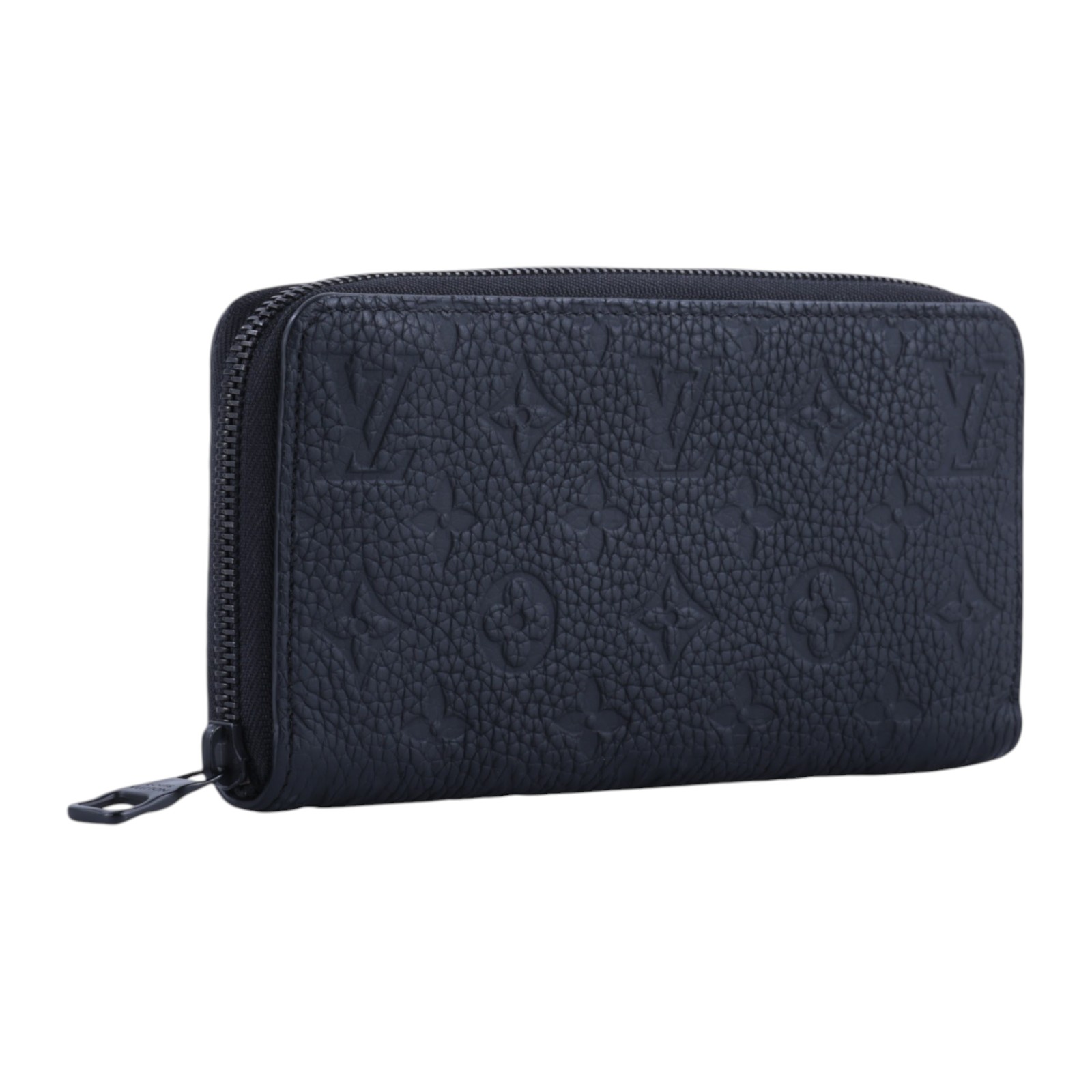 路易威登 LOUIS VUITTON Zippy Horizontal 橫向拉鍊長夾 M11721 晶片款 黑壓紋長夾 無附屬品