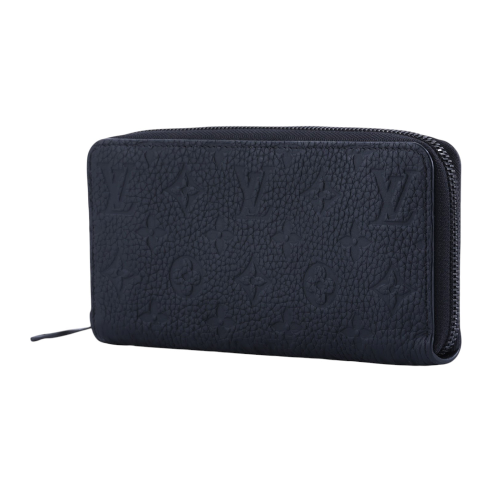 路易威登 LOUIS VUITTON Zippy Horizontal 橫向拉鍊長夾 M11721 晶片款 黑壓紋長夾 無附屬品