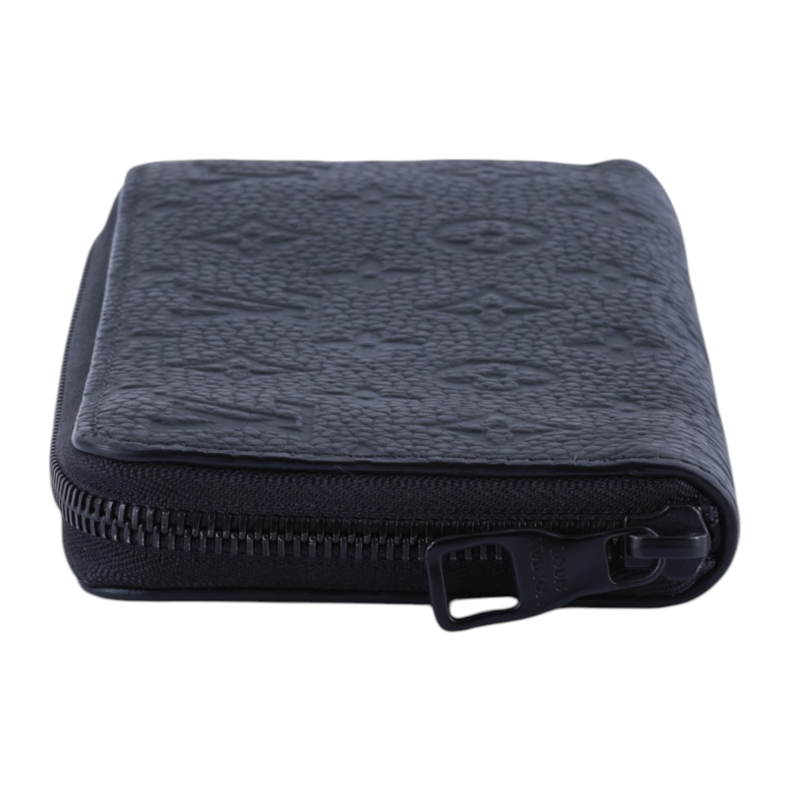 路易威登 LOUIS VUITTON Zippy Horizontal 橫向拉鍊長夾 M11721 晶片款 黑壓紋長夾 無附屬品