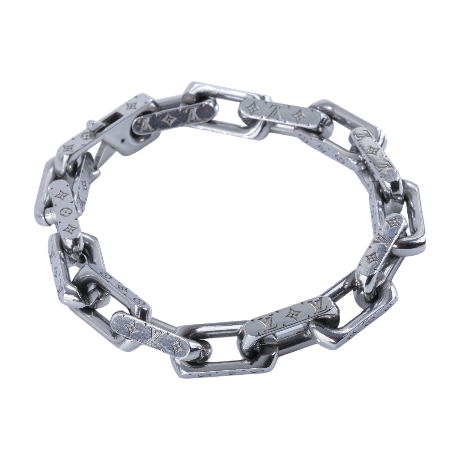 路易威登 LOUIS VUITTON Monogram Chain 手鍊 M00309 Monogram 手鏈#L 無附屬品