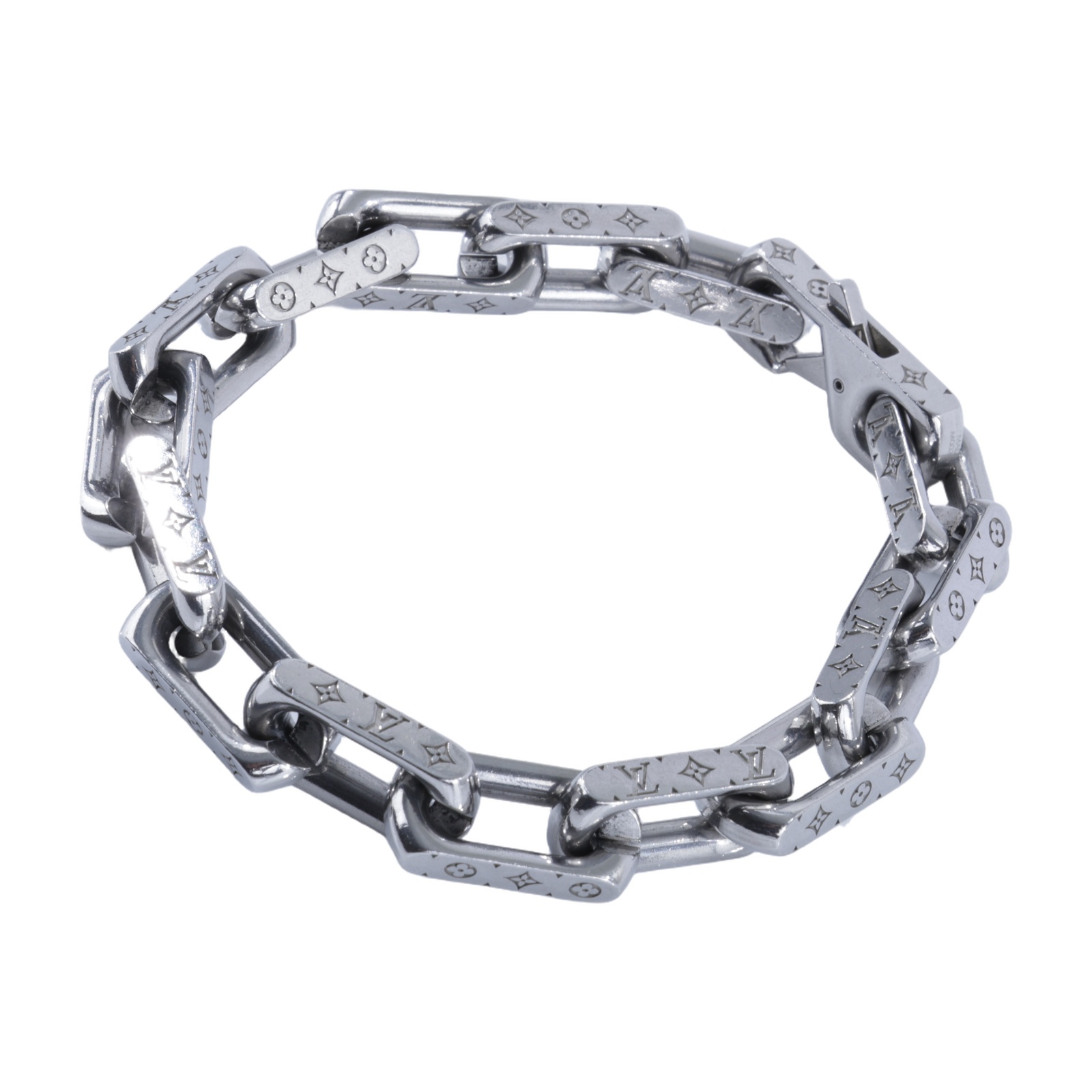 路易威登 LOUIS VUITTON Monogram Chain 手鍊 M00309 Monogram 手鏈#L 無附屬品