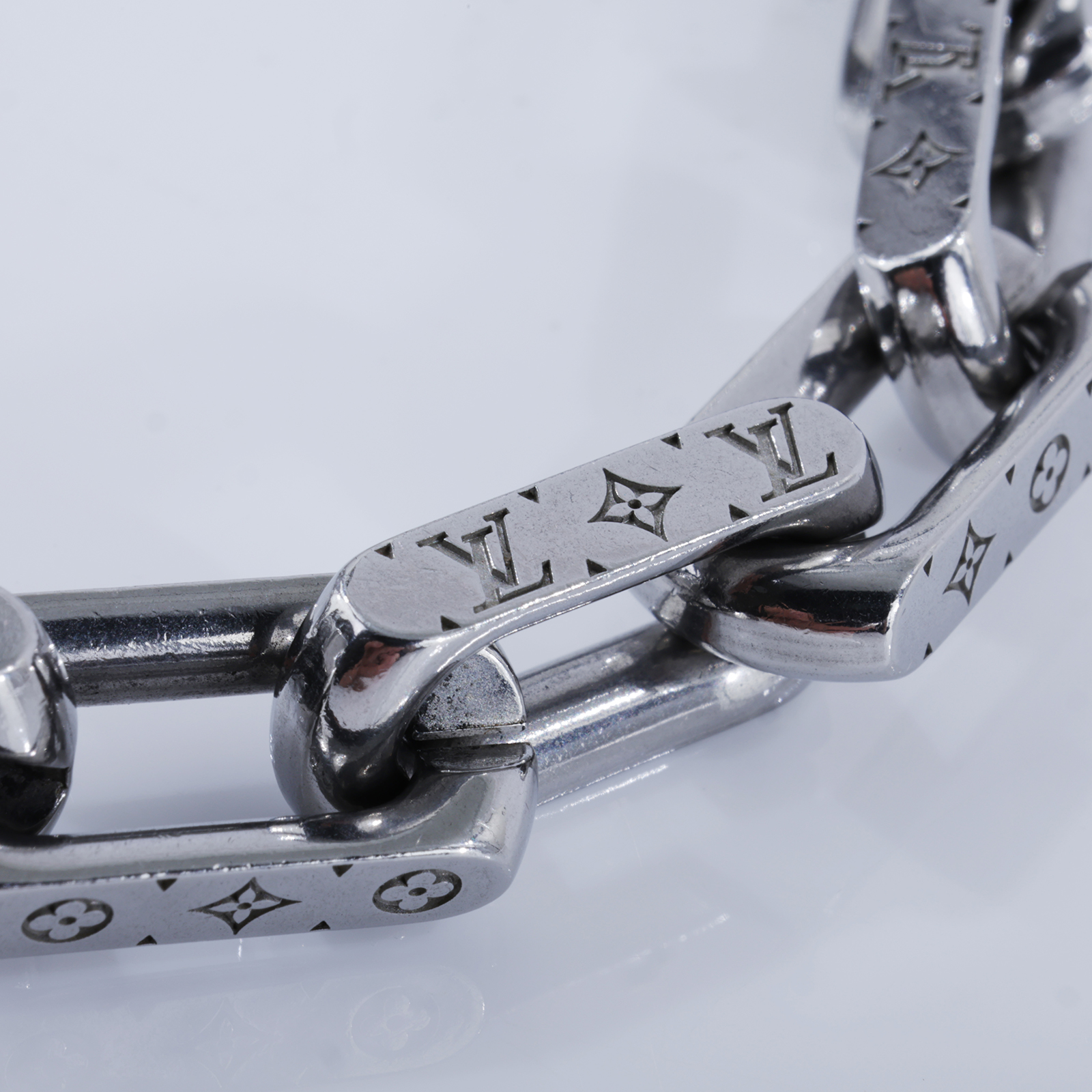 路易威登 LOUIS VUITTON Monogram Chain 手鍊 M00309 Monogram 手鏈#L 無附屬品