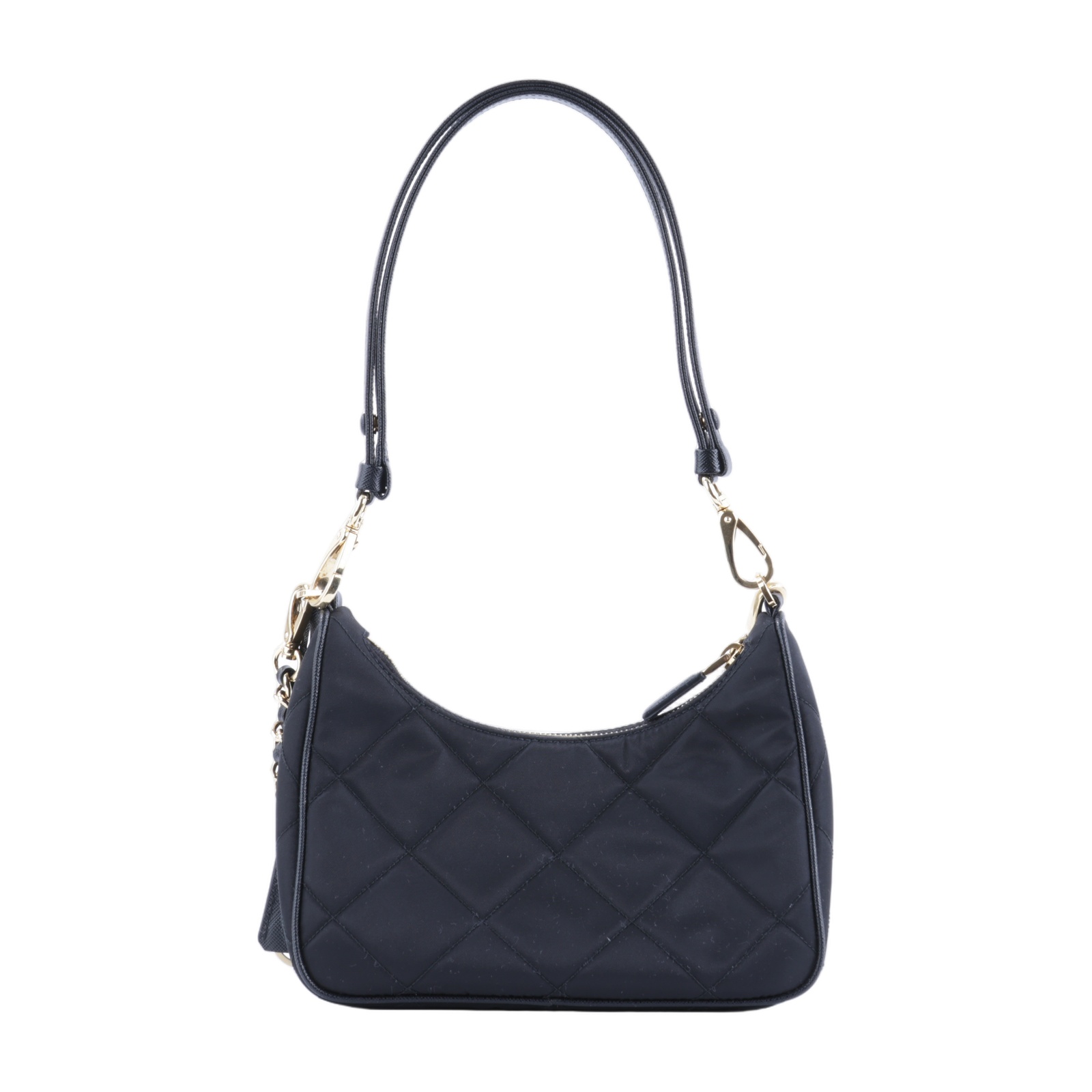 普拉達 PRADA Re-Edition 1995 Chaîne Re-Nylon 迷你袋 1BC204_2AOS  防塵袋/背帶2/吊飾/購買證明/發票