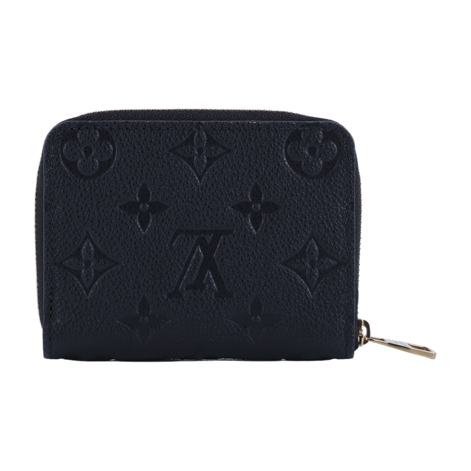 路易威登 LOUIS VUITTON Zippy 零錢包 卡片包 錢包 M28797 晶片款 黑壓紋牛皮拉鍊短夾 原廠盒子/防塵袋/購買證明影本