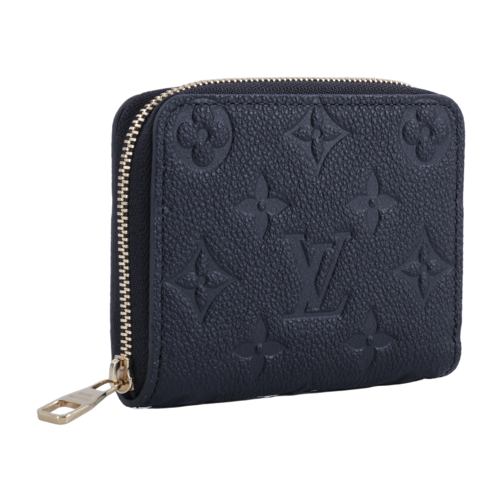 路易威登 LOUIS VUITTON Zippy 零錢包 卡片包 錢包 M28797 晶片款 黑壓紋牛皮拉鍊短夾 原廠盒子/防塵袋/購買證明影本