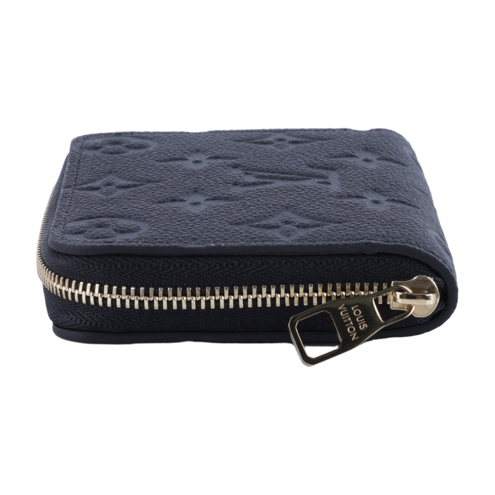 路易威登 LOUIS VUITTON Zippy 零錢包 卡片包 錢包 M28797 晶片款 黑壓紋牛皮拉鍊短夾 原廠盒子/防塵袋/購買證明影本