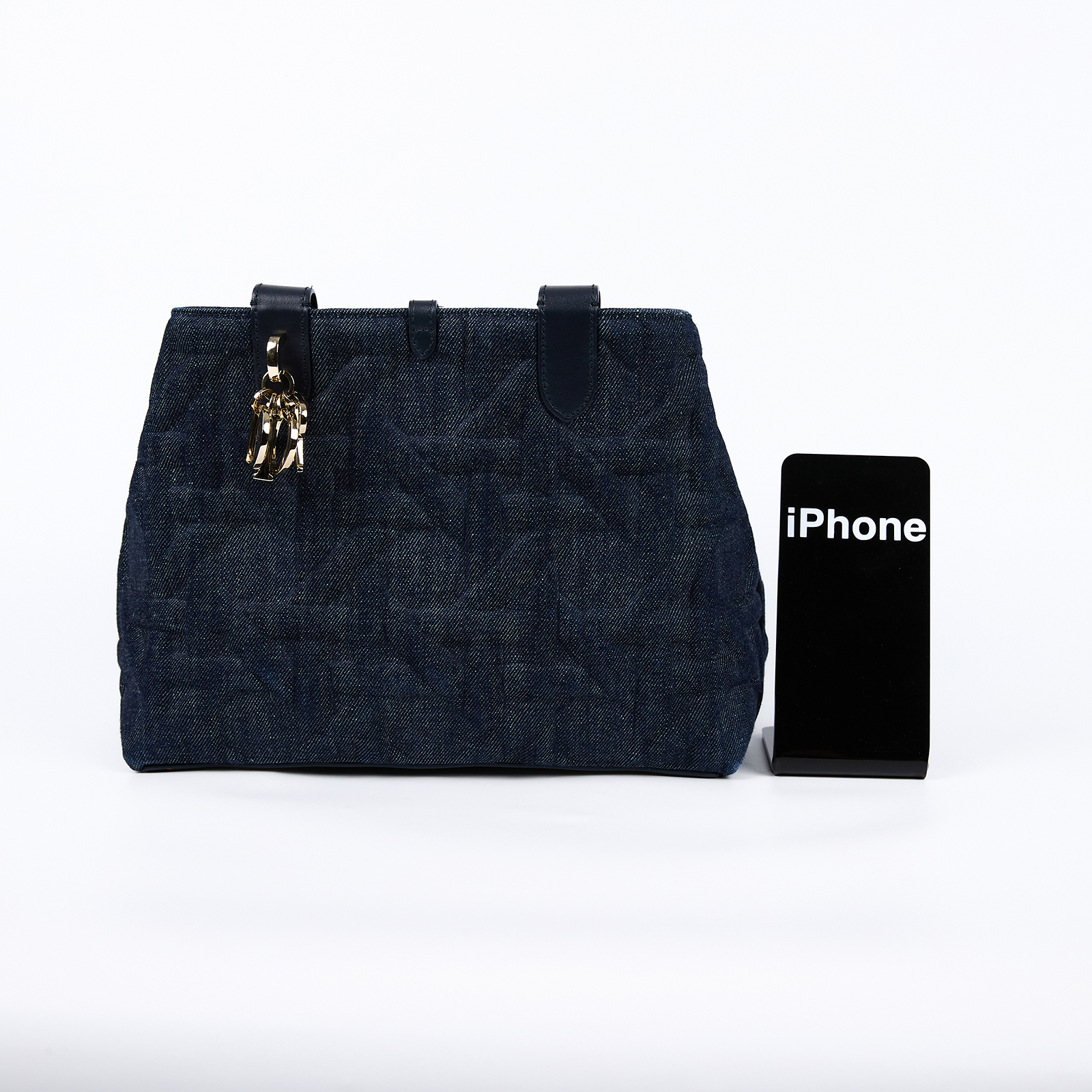 迪奧 CHRISTIAN DIOR Dior Toujours 中型 手提袋 M2821ODCE 牛仔Toujours 中型手提包 防塵袋/內袋