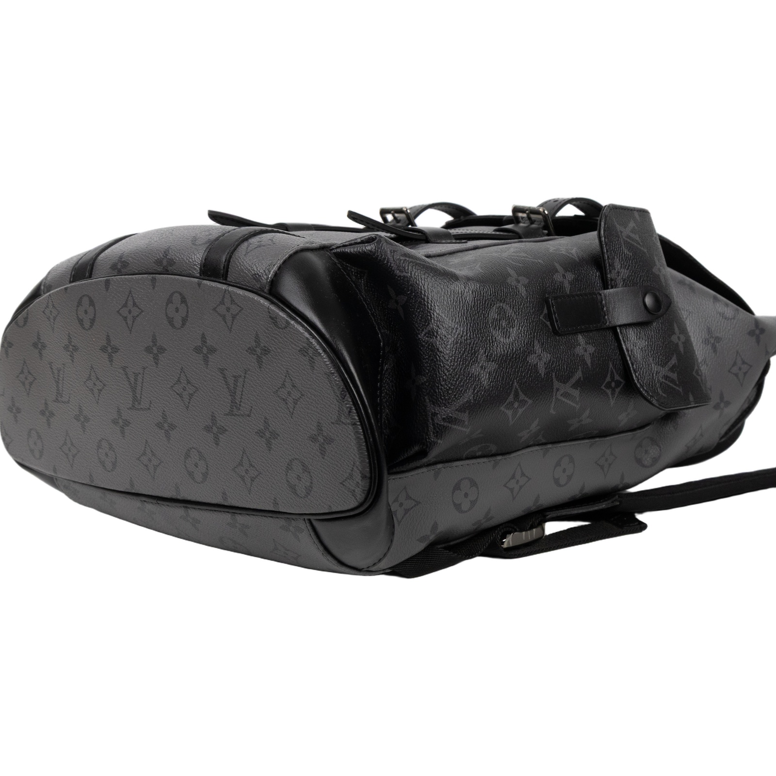 路易威登 LOUIS VUITTON Christopher MM 後背包 M45419 晶片款 黑原花CHRISTOPHER MM後背包 原廠盒子/防塵袋