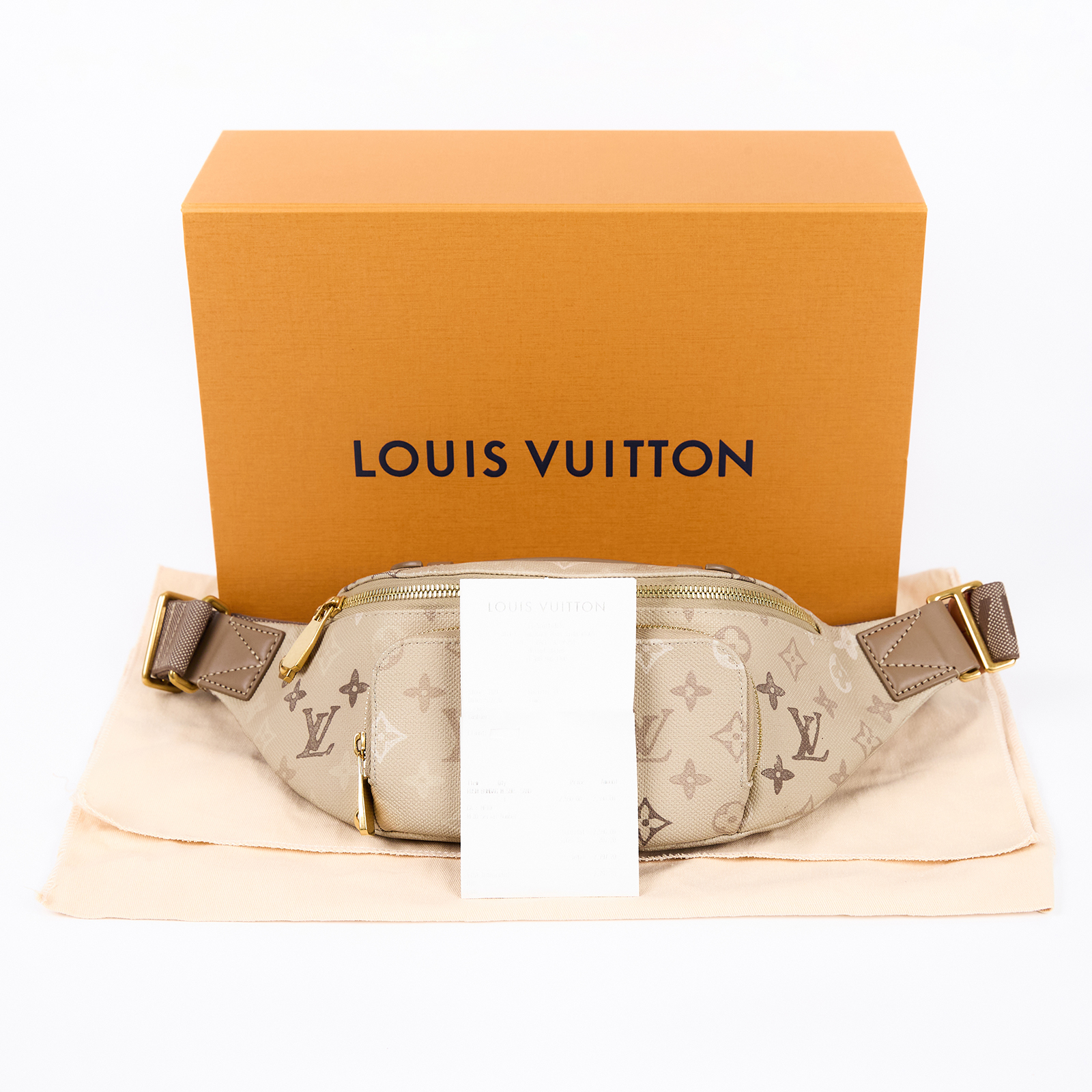 路易威登 LOUIS VUITTON Rush Bumbag 腰包 中型 M29274 晶片款  原廠盒子/防塵袋/國外購買證明
