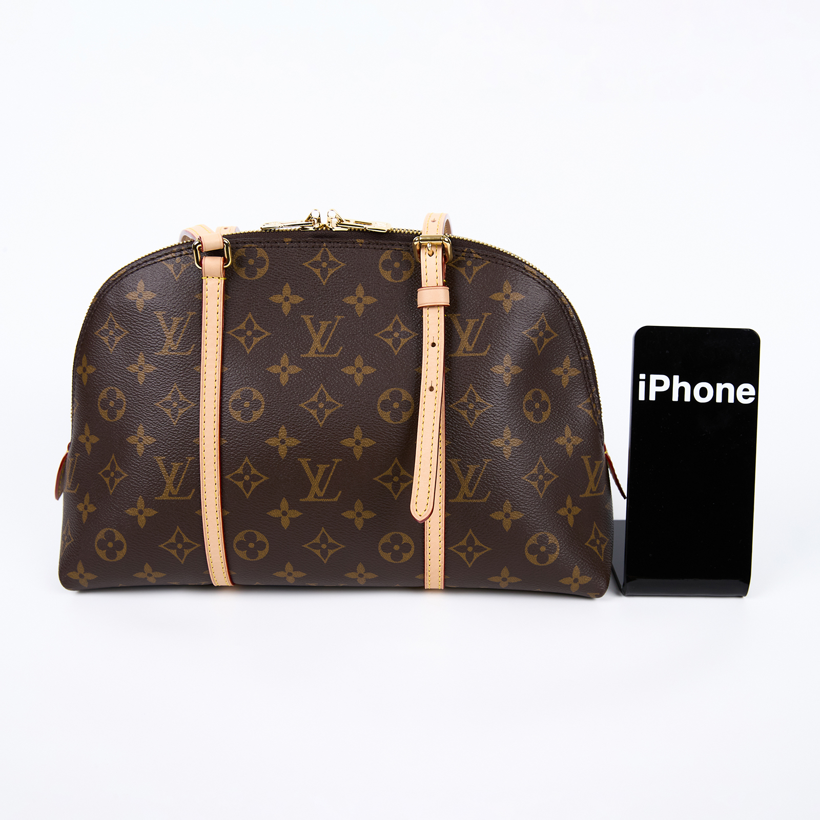 路易威登 LOUIS VUITTON Squire PM Monogram 手提包 M28951 晶片款  原廠盒子/防塵袋/鎖組/購買證明