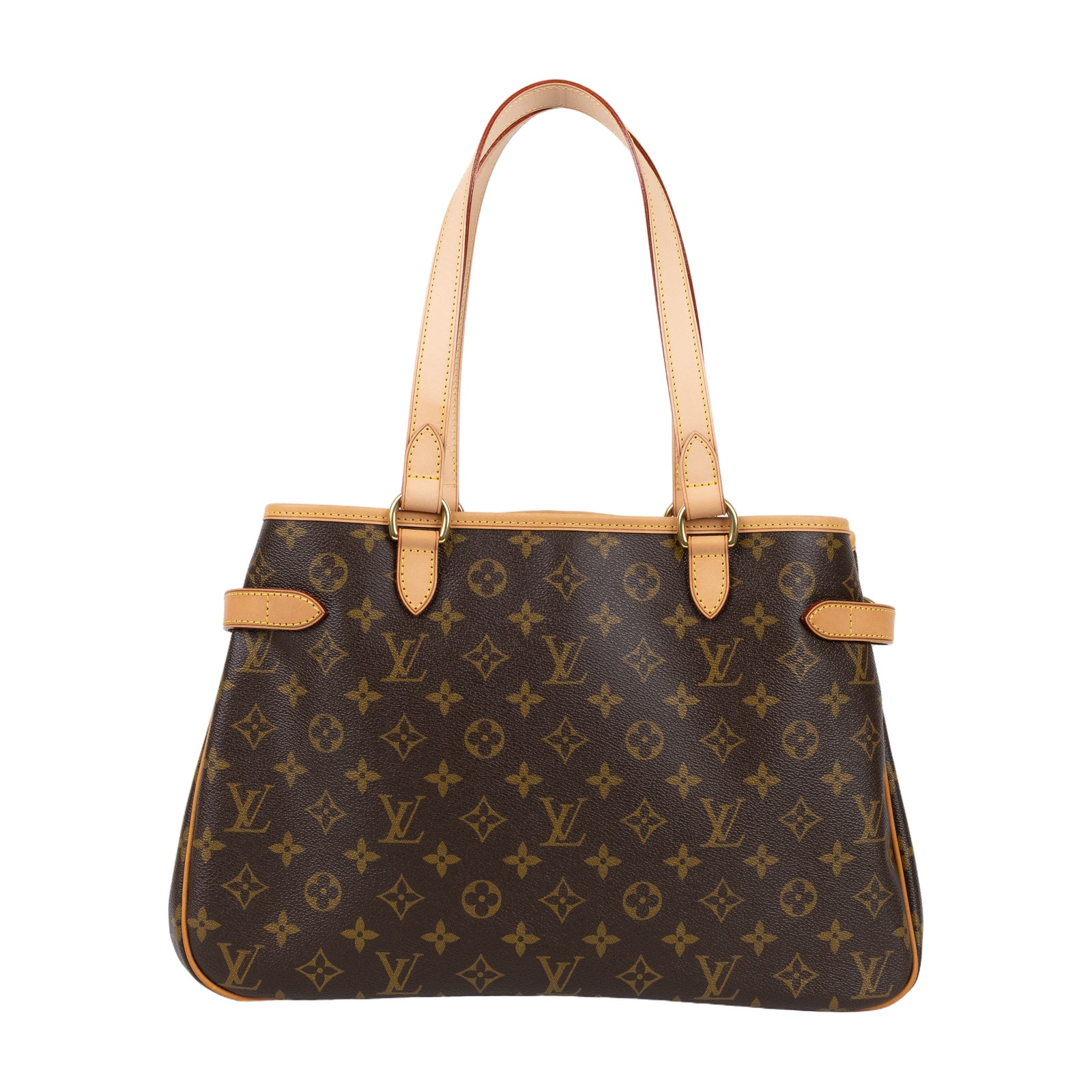路易威登 LOUIS VUITTON Batignolles 原花 肩背 名媛包 橫式手提包 M51154  防塵袋/購買證明