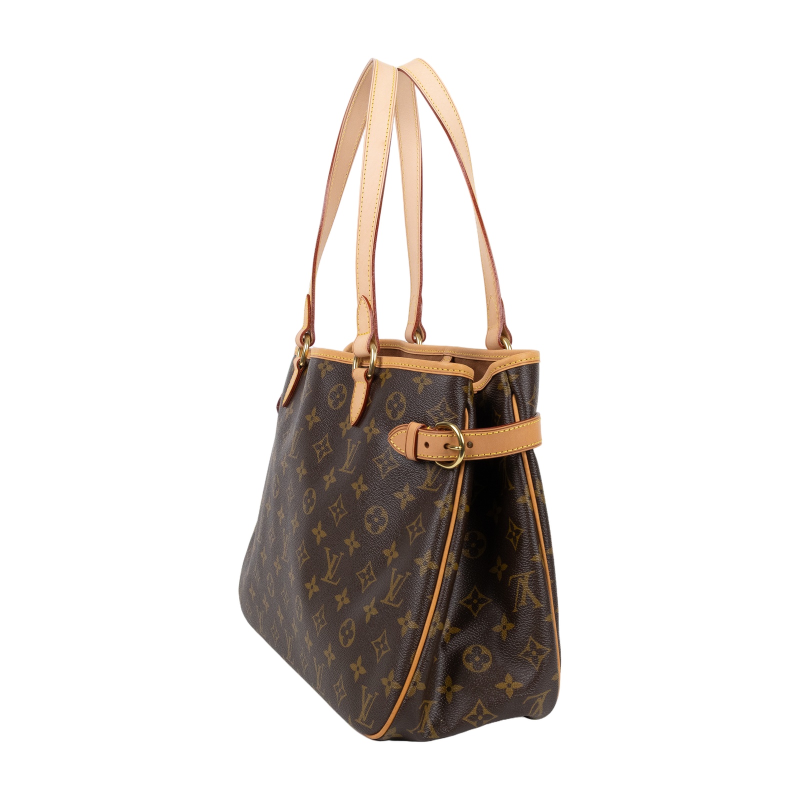 路易威登 LOUIS VUITTON Batignolles 原花 肩背 名媛包 橫式手提包 M51154  防塵袋/購買證明