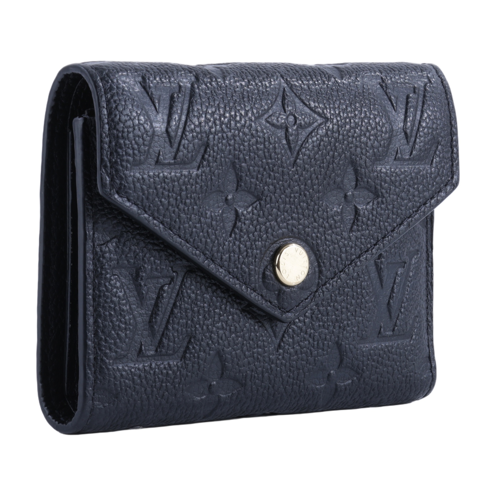 路易威登 LOUIS VUITTON Victorine 錢包 壓花牛皮 M64060 晶片款  原廠盒子/防塵袋/購買證明影本
