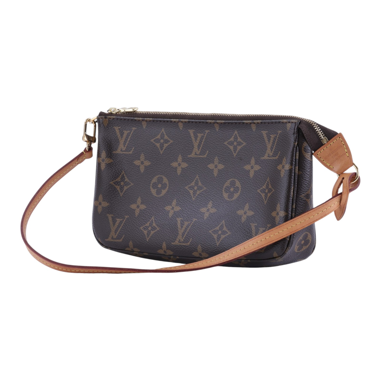 路易威登 LOUIS VUITTON Monogram 經典帆布 手提 麻將包 M40712 原花麻將包 背帶