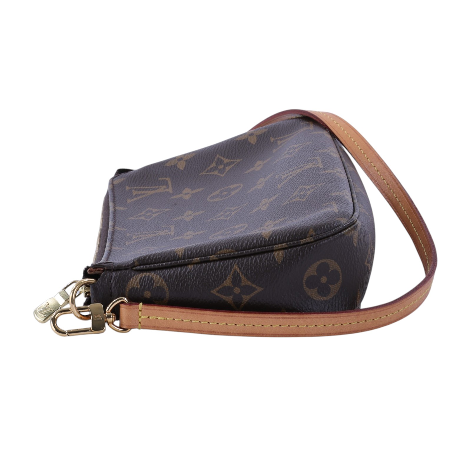路易威登 LOUIS VUITTON Monogram 經典帆布 手提 麻將包 M40712 原花麻將包 背帶