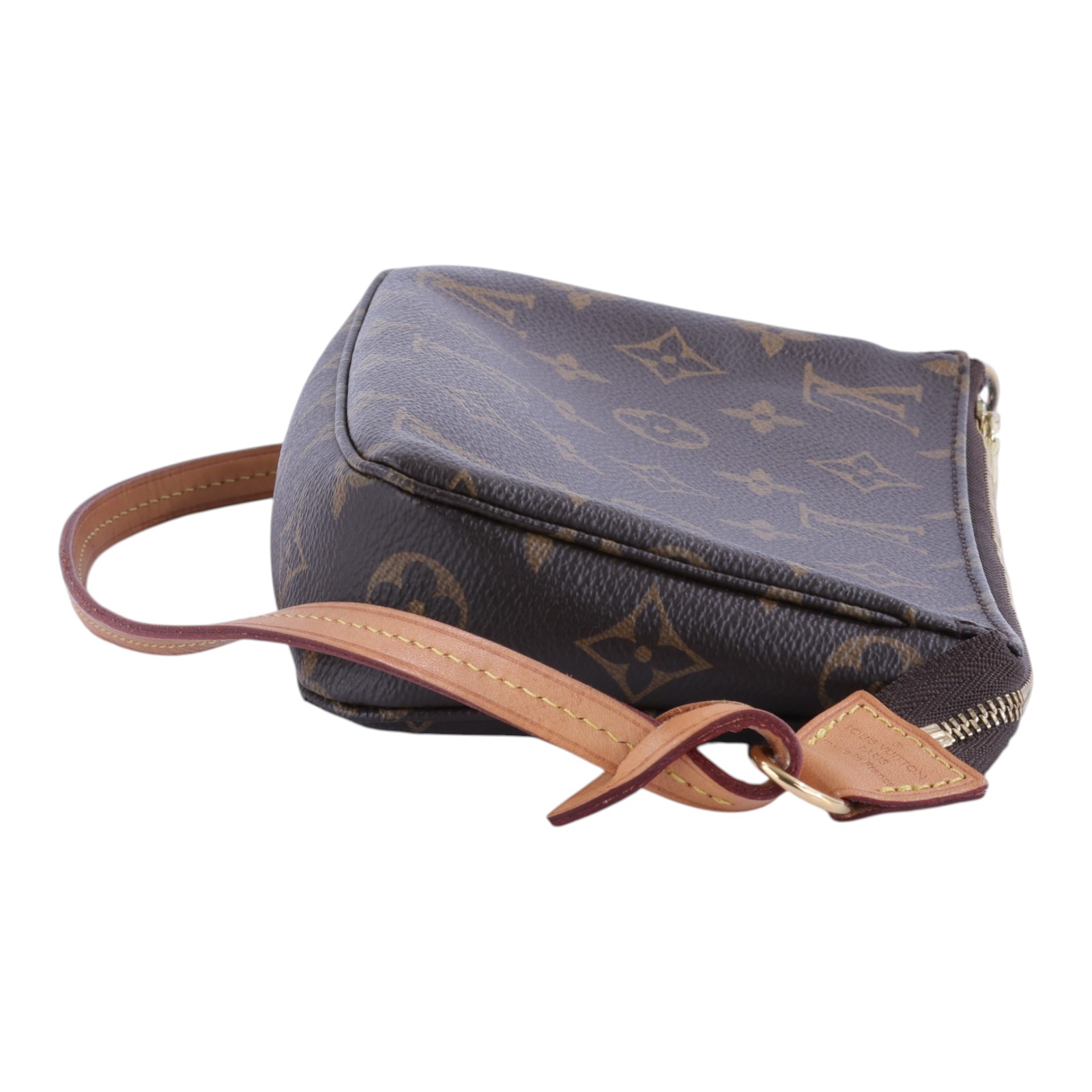路易威登 LOUIS VUITTON Monogram 經典帆布 手提 麻將包 M40712 原花麻將包 背帶