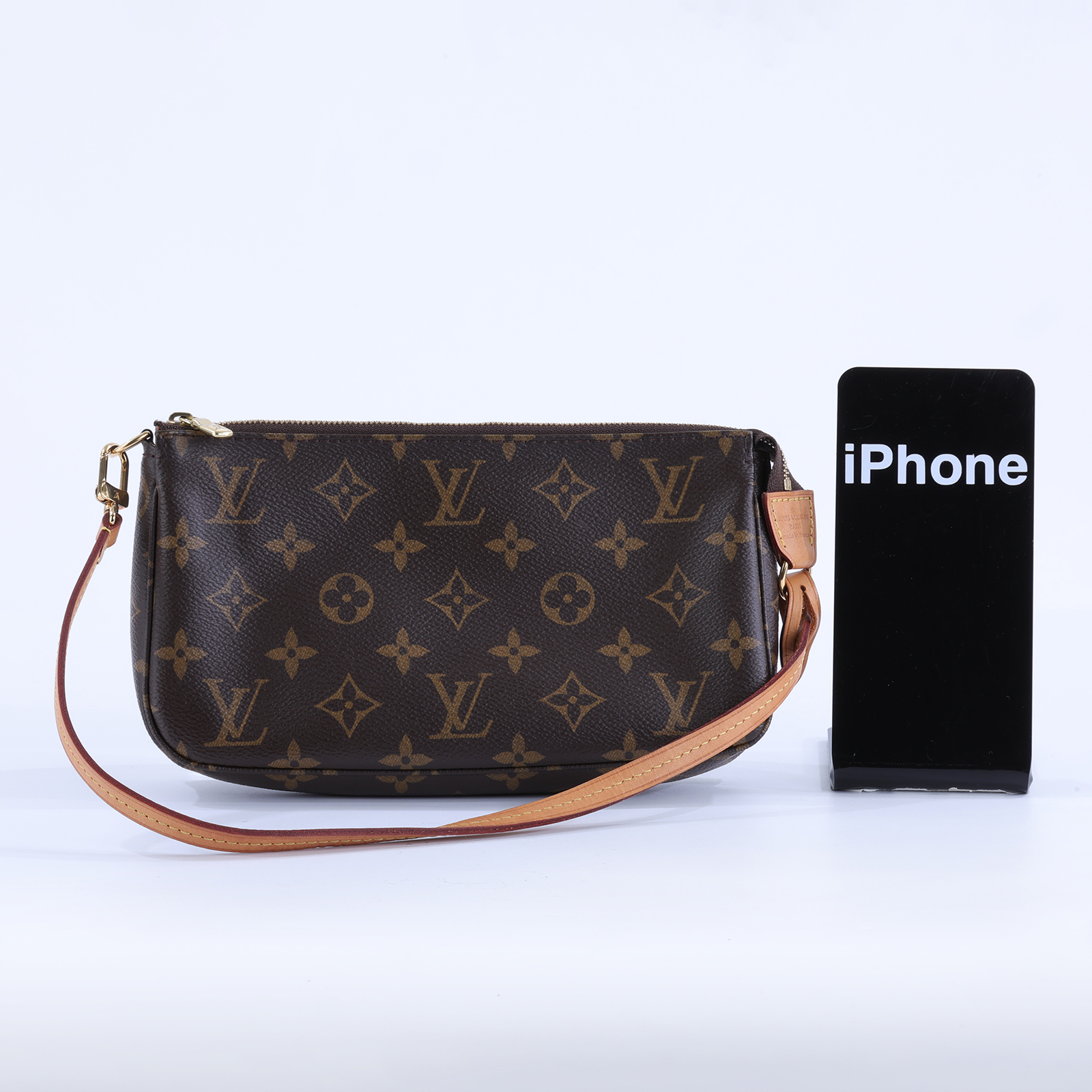 路易威登 LOUIS VUITTON Monogram 經典帆布 手提 麻將包 M40712 原花麻將包 背帶