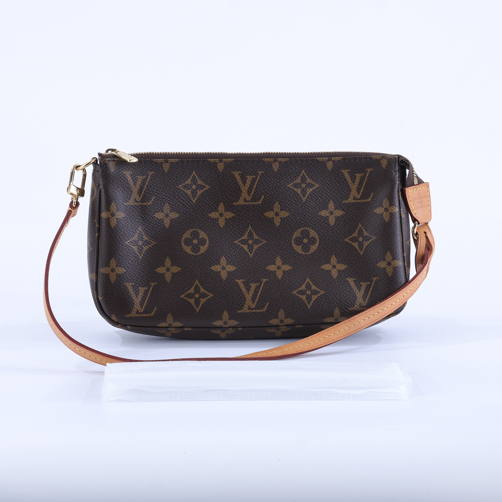 路易威登 LOUIS VUITTON Monogram 經典帆布 手提 麻將包 M40712 原花麻將包 背帶