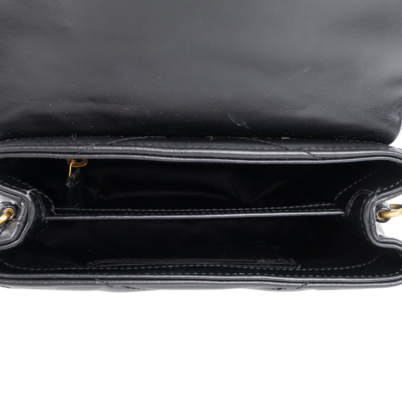 聖羅蘭 YSL SAINT LAURENT Loulou 絎縫 小牛皮 TOY 迷你 手袋  肩背 斜背包 金色五金 678401DV707  原廠盒子/防塵袋/背帶