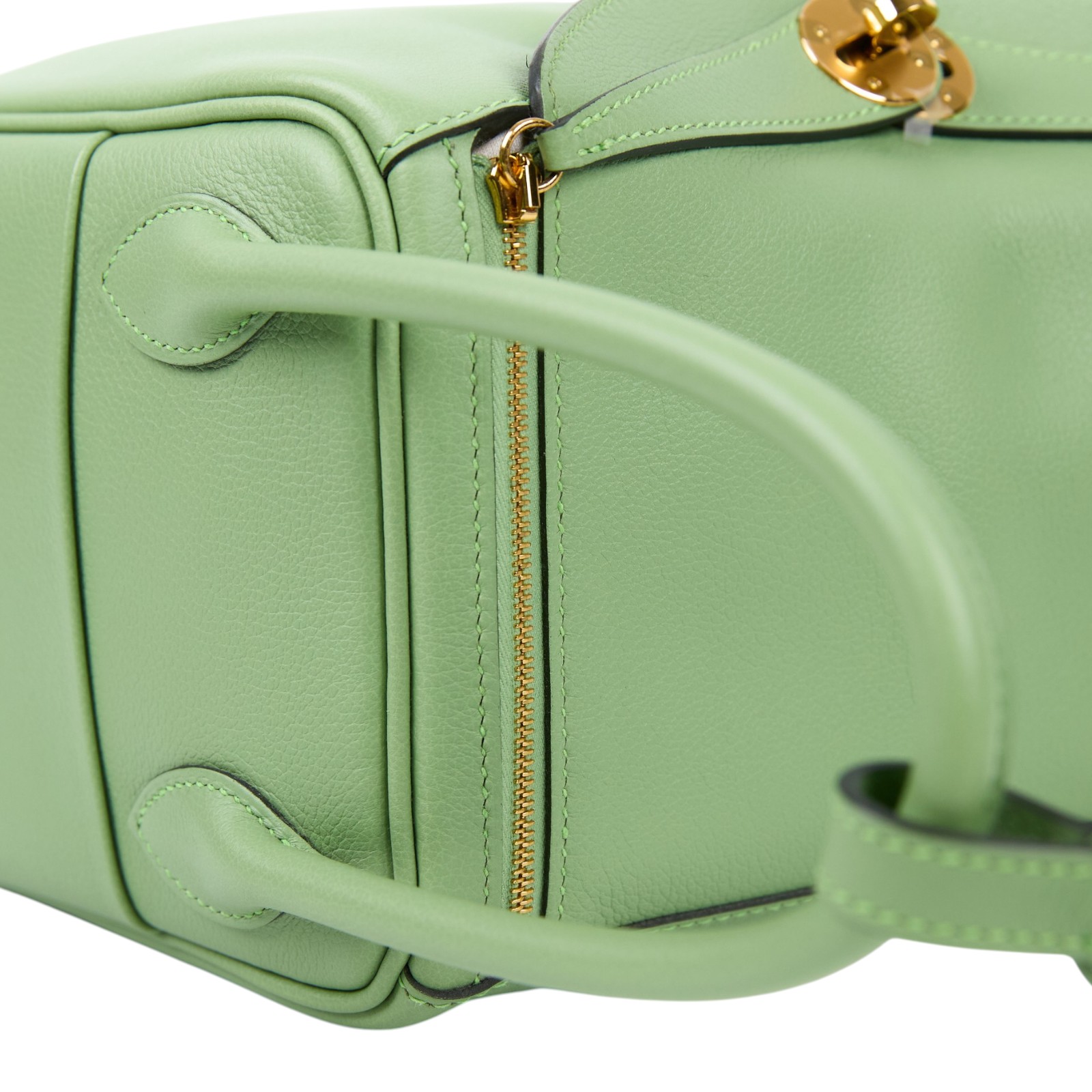 愛馬仕 Hermes Lindy 琳迪包 26 LD26 B NN 915 II B刻 綠金釦LINDY26 原廠盒子/防塵袋/購買證明