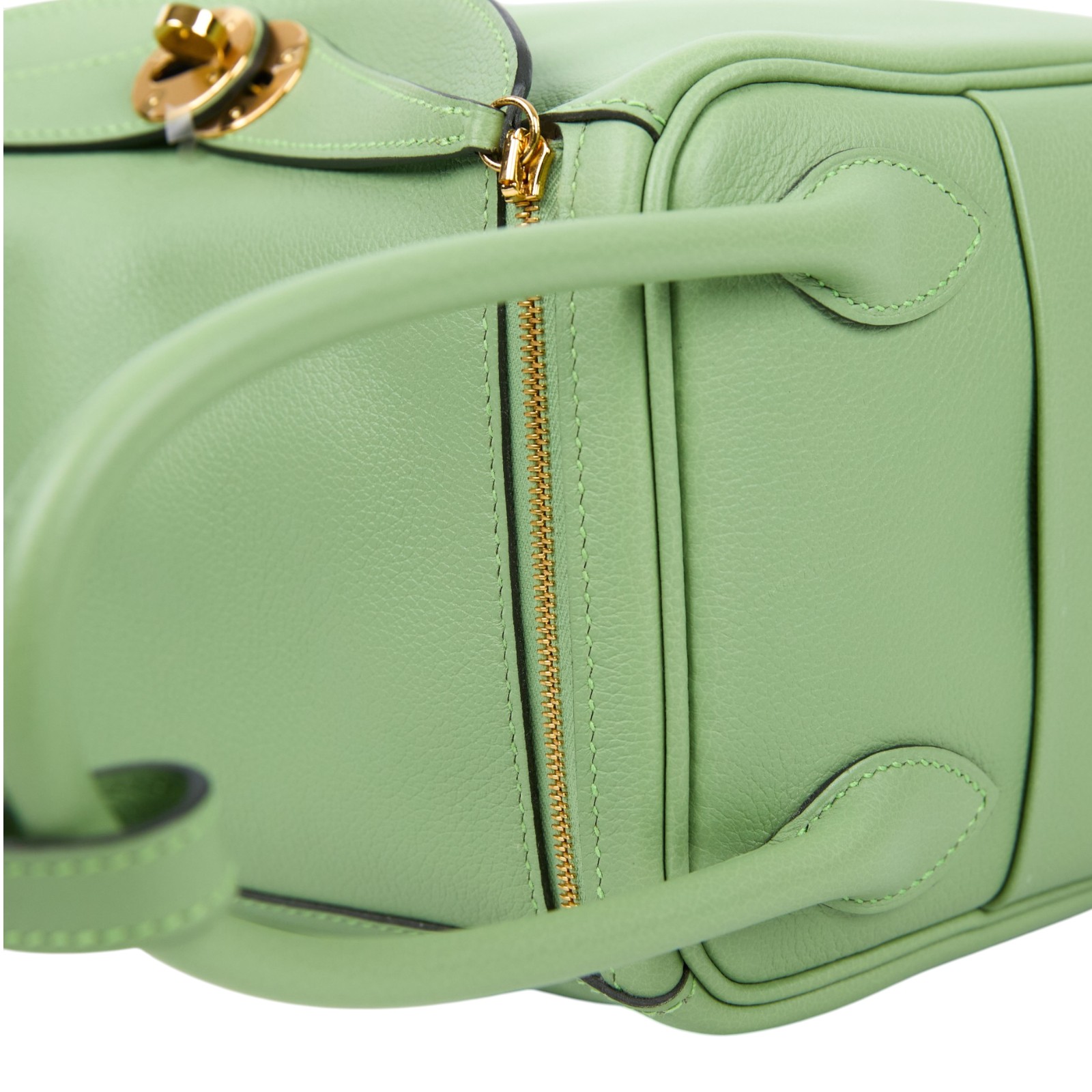 愛馬仕 Hermes Lindy 琳迪包 26 LD26 B NN 915 II B刻 綠金釦LINDY26 原廠盒子/防塵袋/購買證明