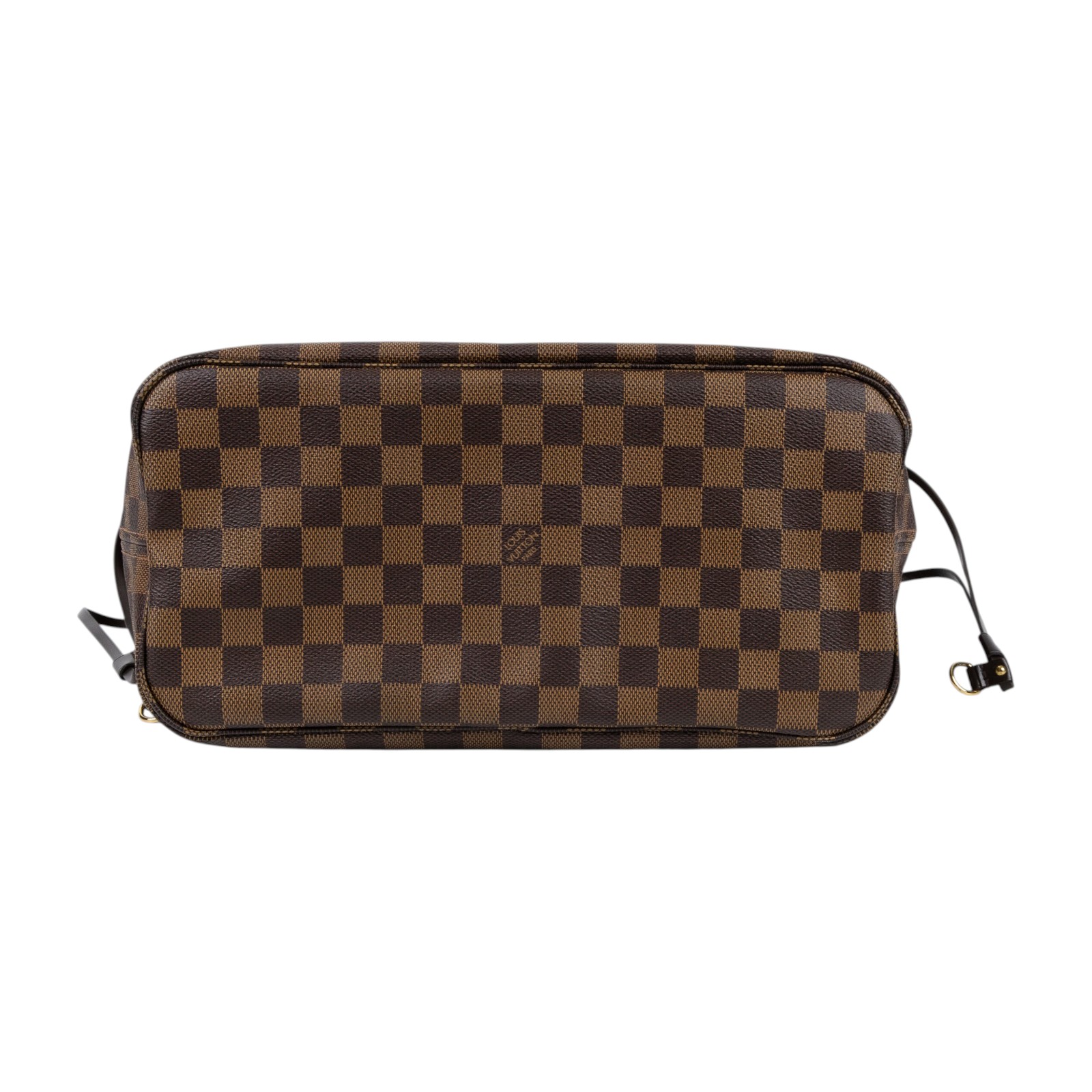 路易威登 LOUIS VUITTON Neverfull MM  棕棋盤格 肩背 購物袋 櫻桃紅內襯 N40599  防塵袋/內袋