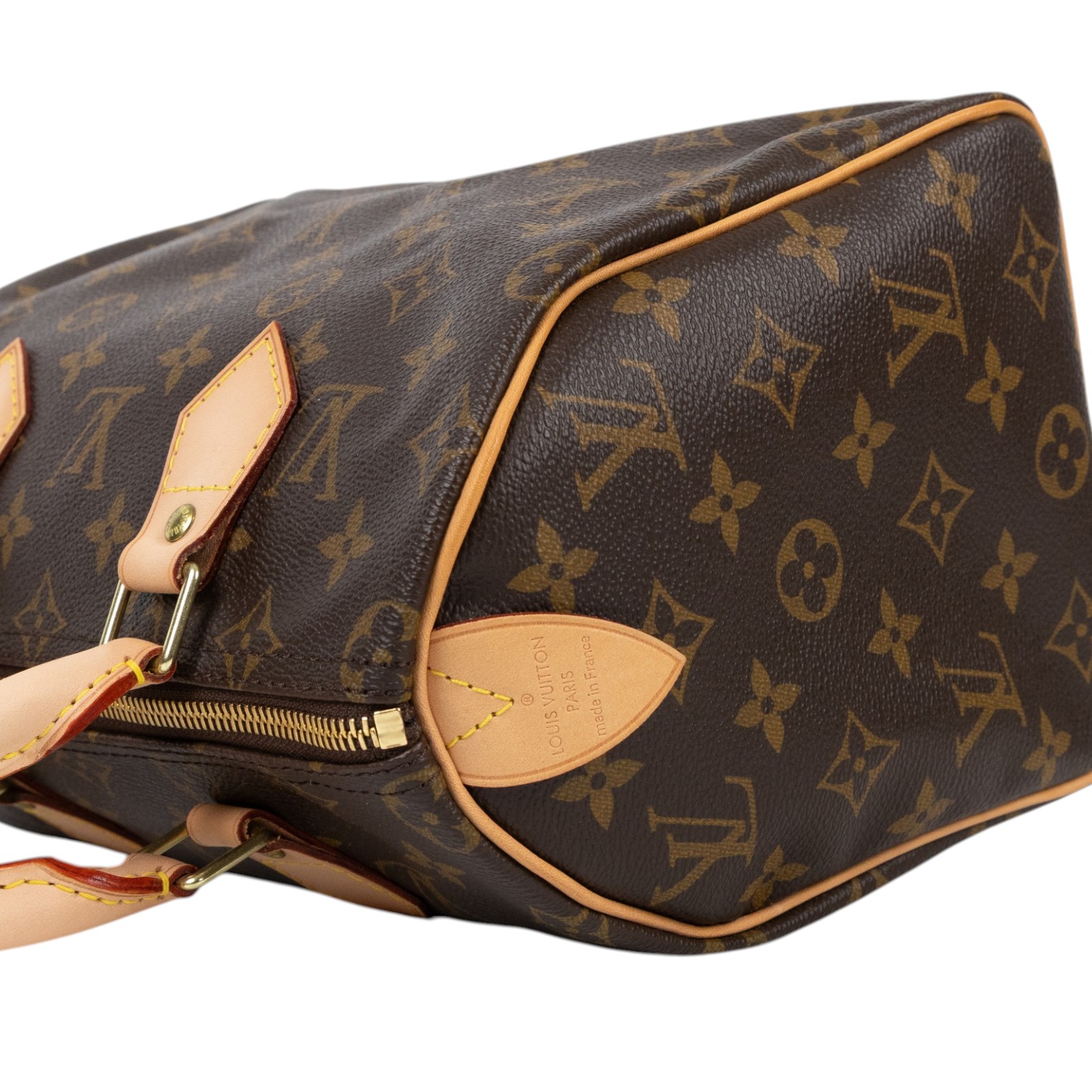 路易威登 LOUIS VUITTON Speedy 25 手提波士頓包 經典帆布 M41528 原花SPEEDY25 防塵袋/鎖組