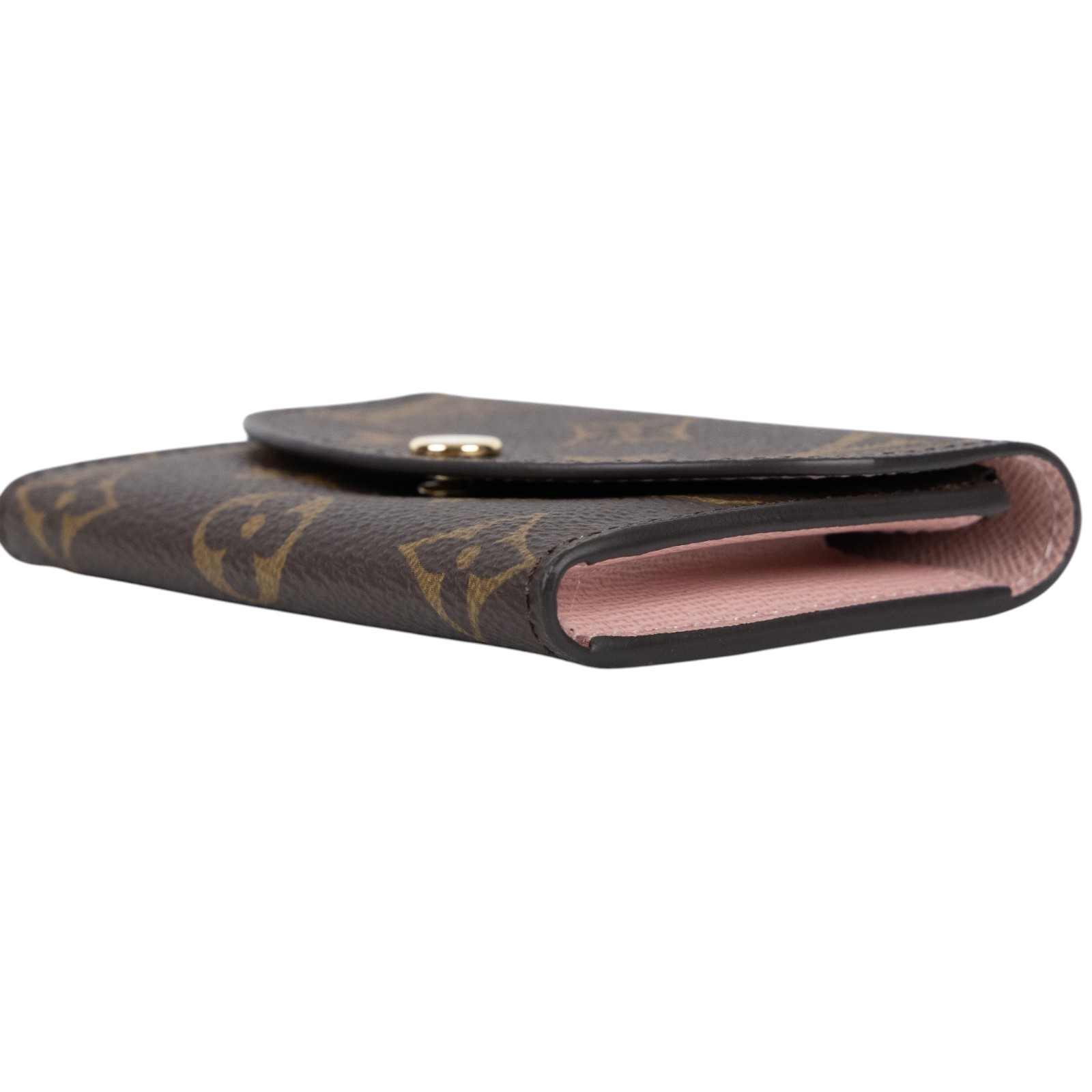 路易威登 LOUIS VUITTON Rosalie 零錢包 經典帆布 紫紅色 M41939 晶片款 原花ROSALIE零錢包 原廠盒子/防塵袋