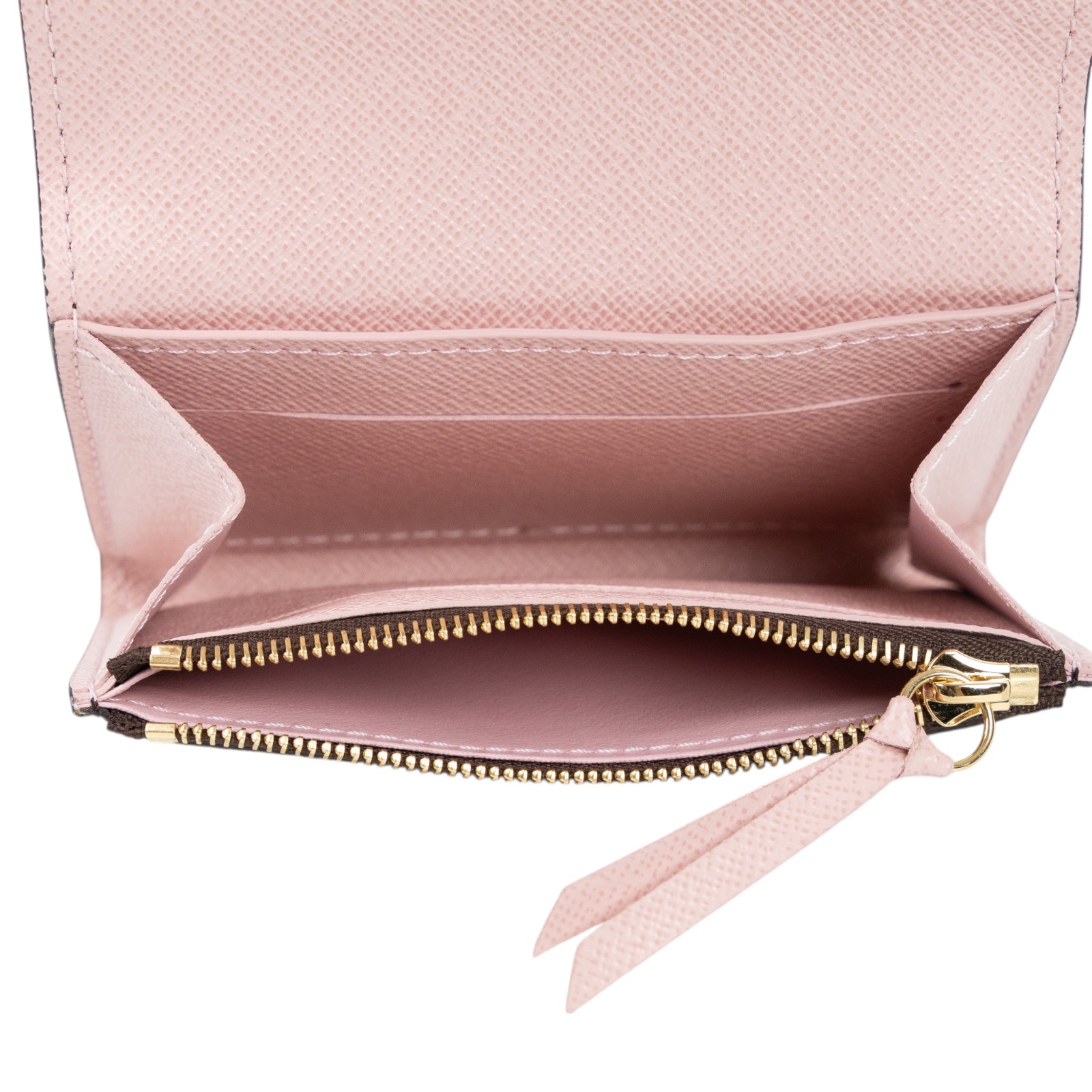 路易威登 LOUIS VUITTON Rosalie 零錢包 經典帆布 紫紅色 M41939 晶片款 原花ROSALIE零錢包 原廠盒子/防塵袋