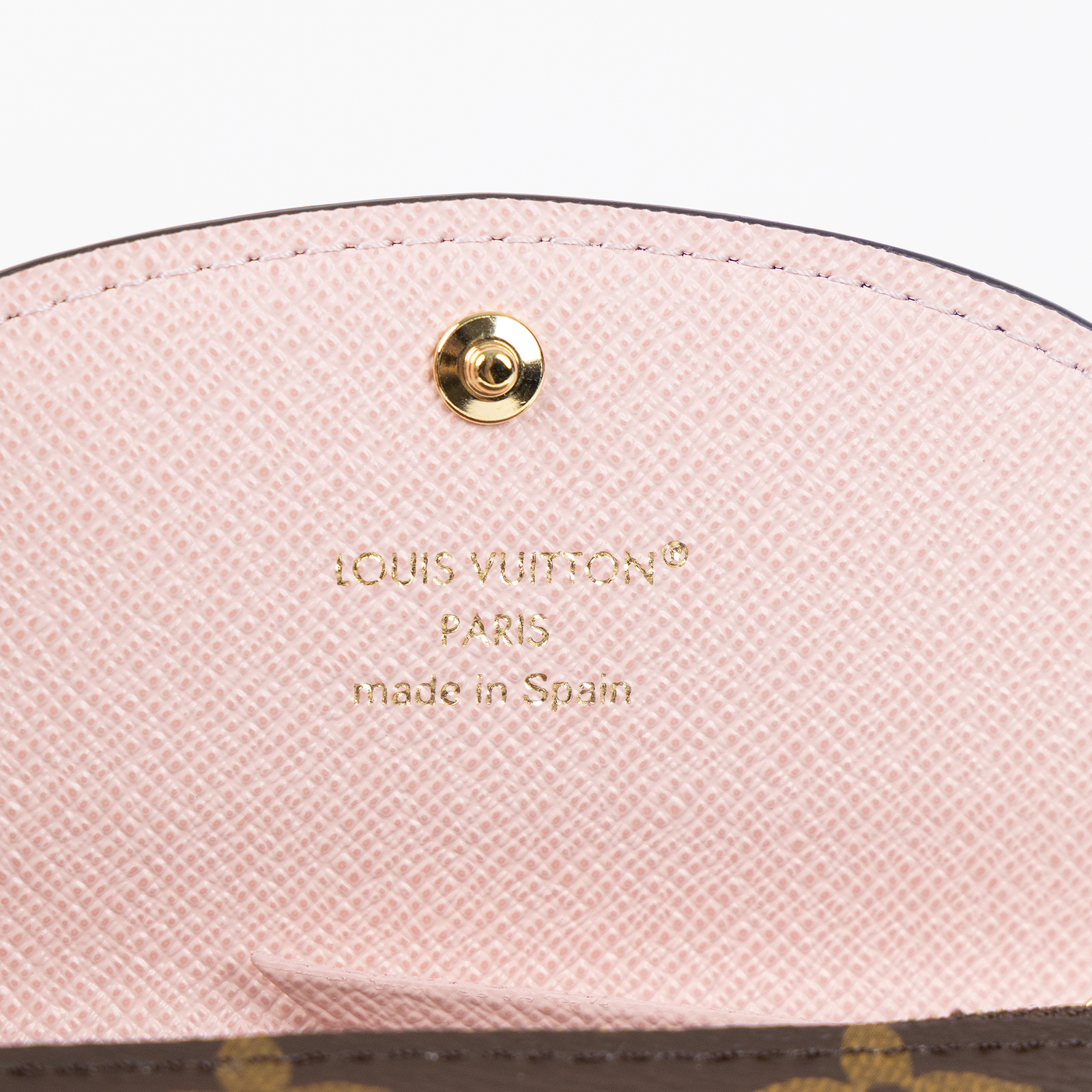 路易威登 LOUIS VUITTON Rosalie 零錢包 經典帆布 紫紅色 M41939 晶片款 原花ROSALIE零錢包 原廠盒子/防塵袋