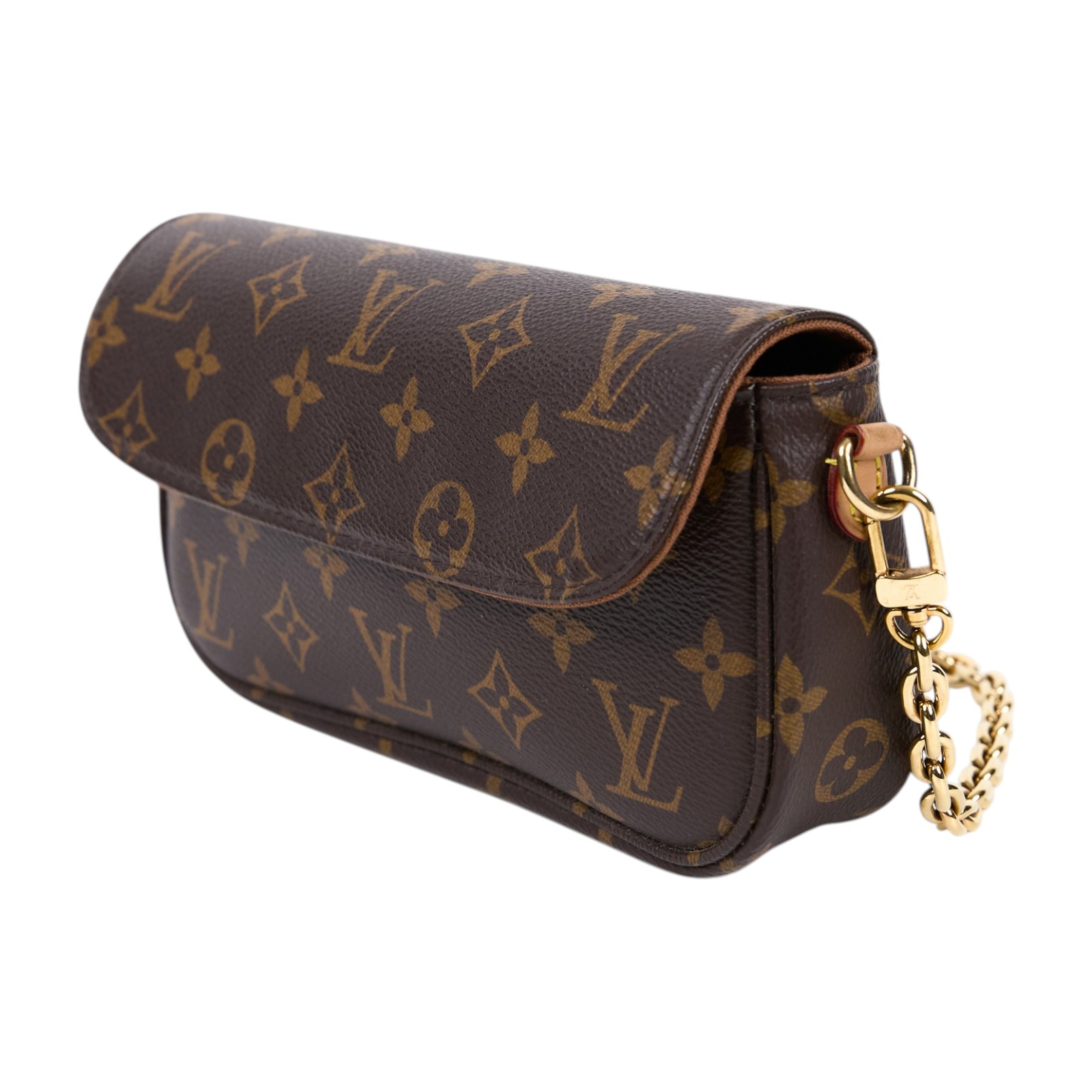 路易威登 LOUIS VUITTON Wallet on Chain Ivy 麻將包 手提 腋下單肩包 M81911 晶片款  原廠盒子/防塵袋/背帶2