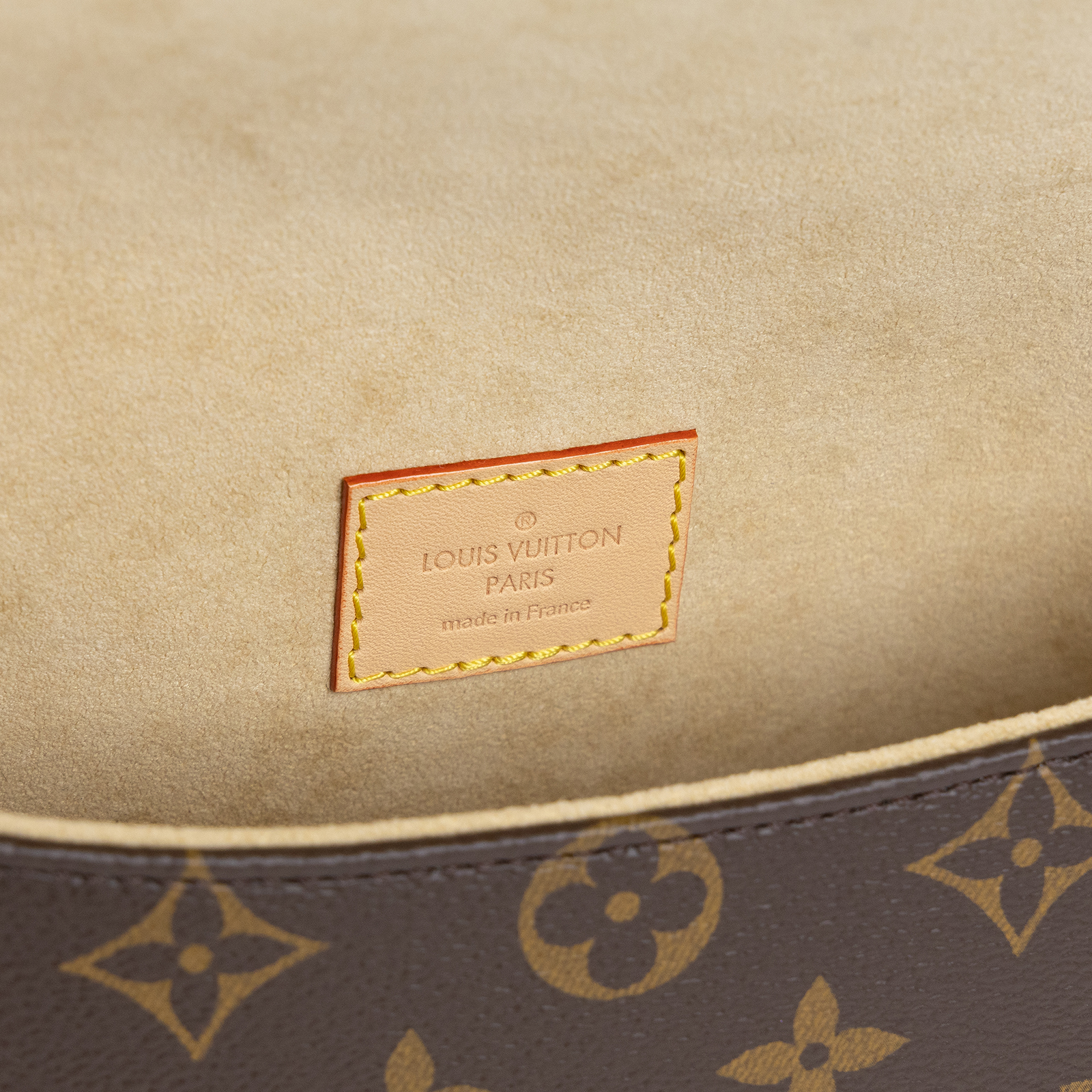 路易威登 LOUIS VUITTON Saumur BB  手提 馬鞍斜背包 M46740 晶片款 原花Saumur BB 肩背包 原廠盒子/防塵袋/背帶2