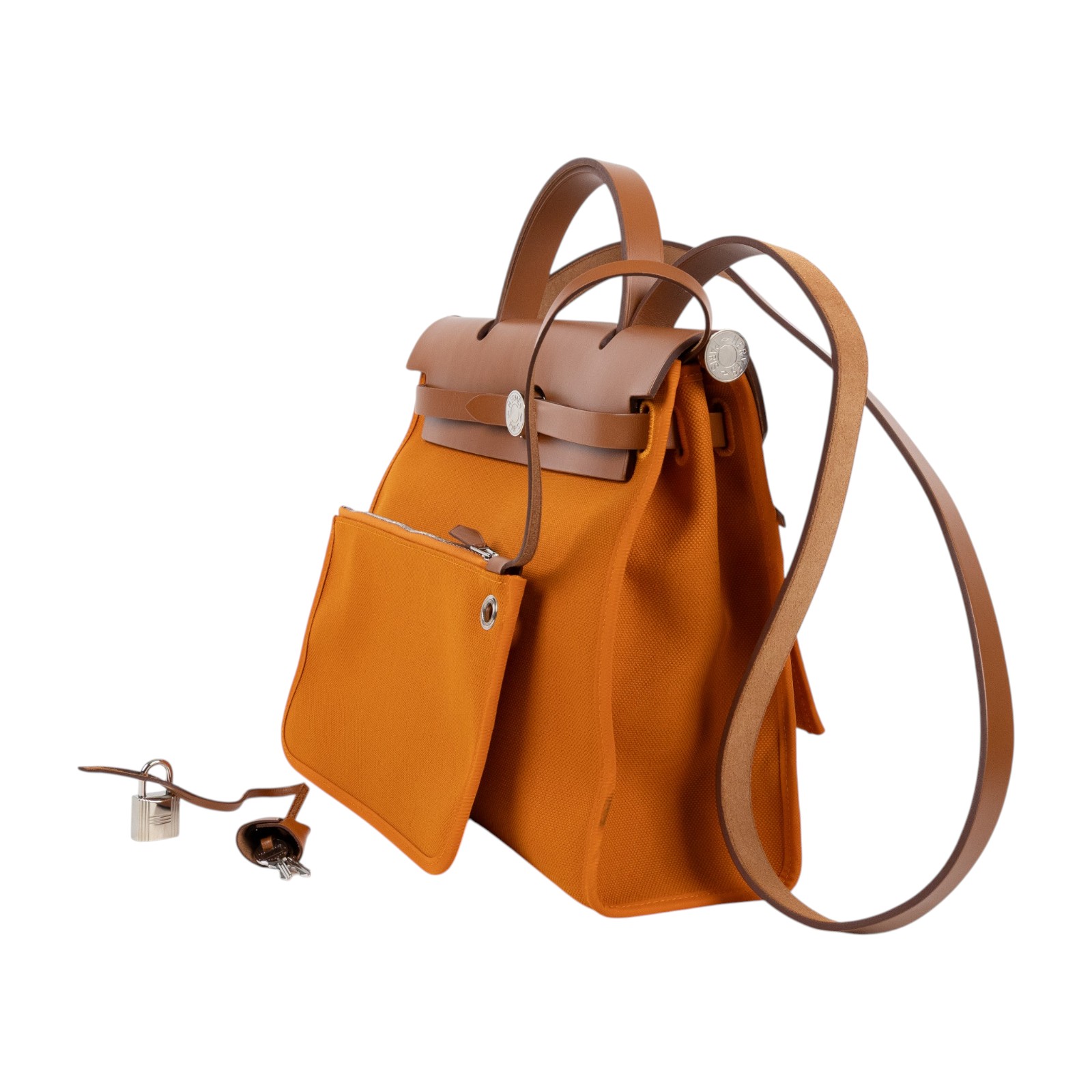 愛馬仕 Hermes Herbag Zip 31 HER31 C TS 006 AU C刻 橘HERBAG31 內袋/鎖組