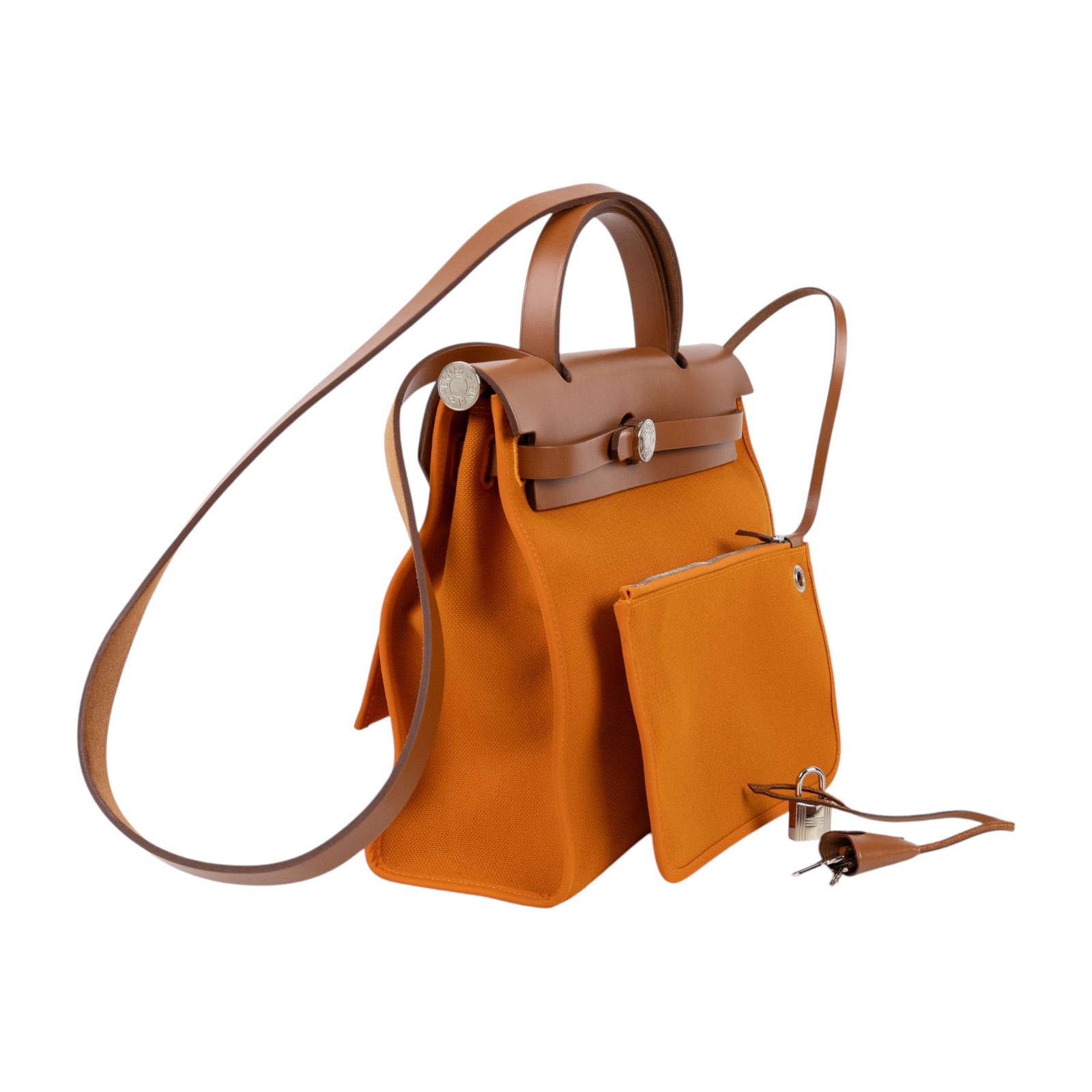 愛馬仕 Hermes Herbag Zip 31 HER31 C TS 006 AU C刻 橘HERBAG31 內袋/鎖組