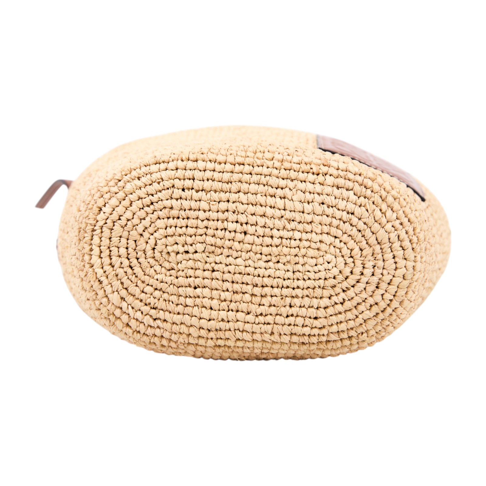 羅意威 LOEWE Anagram Pochette 手工編織 拉菲草 肩背包 A689C70X08  防塵袋