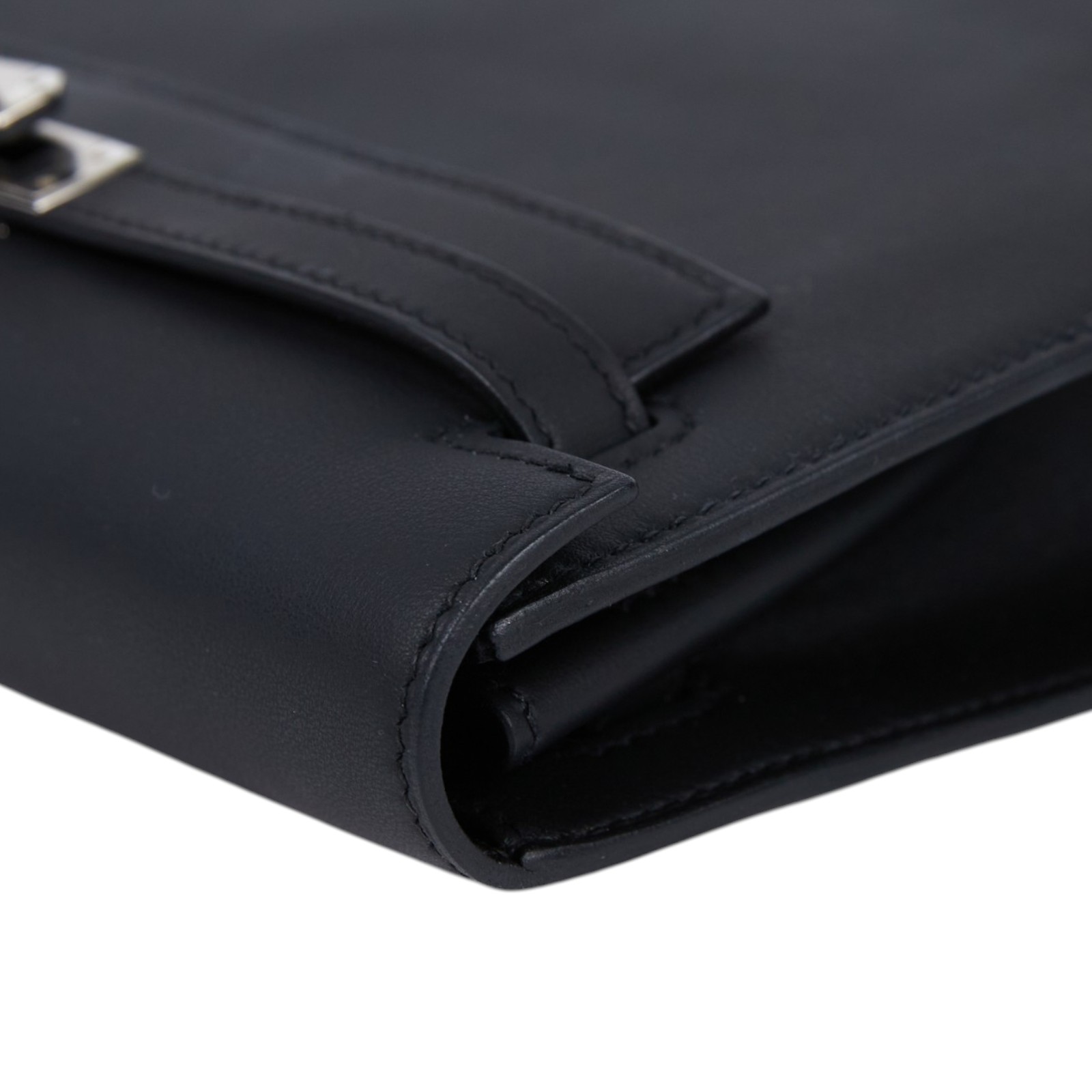 愛馬仕 Hermes Kelly Danse 側背 斜背 肩背包 銀色五金 黑色 H079233CK89 /K SN 019 FZ  原廠盒子/防塵袋3/背帶/購買證明