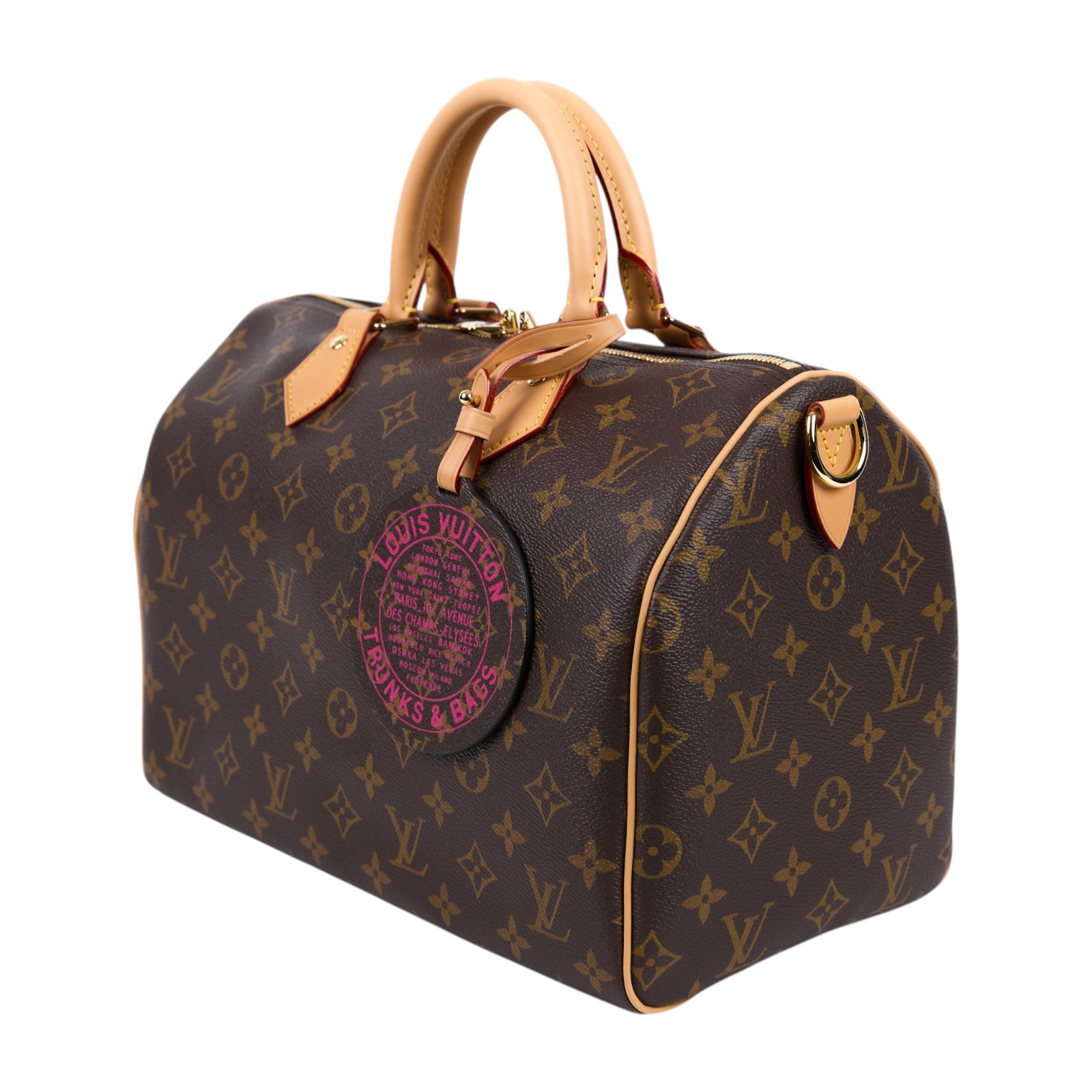 路易威登 LOUIS VUITTON Speedy 30 Soft 手提 斜背 波士頓包 中型 M27512 晶片款  原廠盒子/防塵袋/鎖組/提把/橘尼龍小包/吊牌